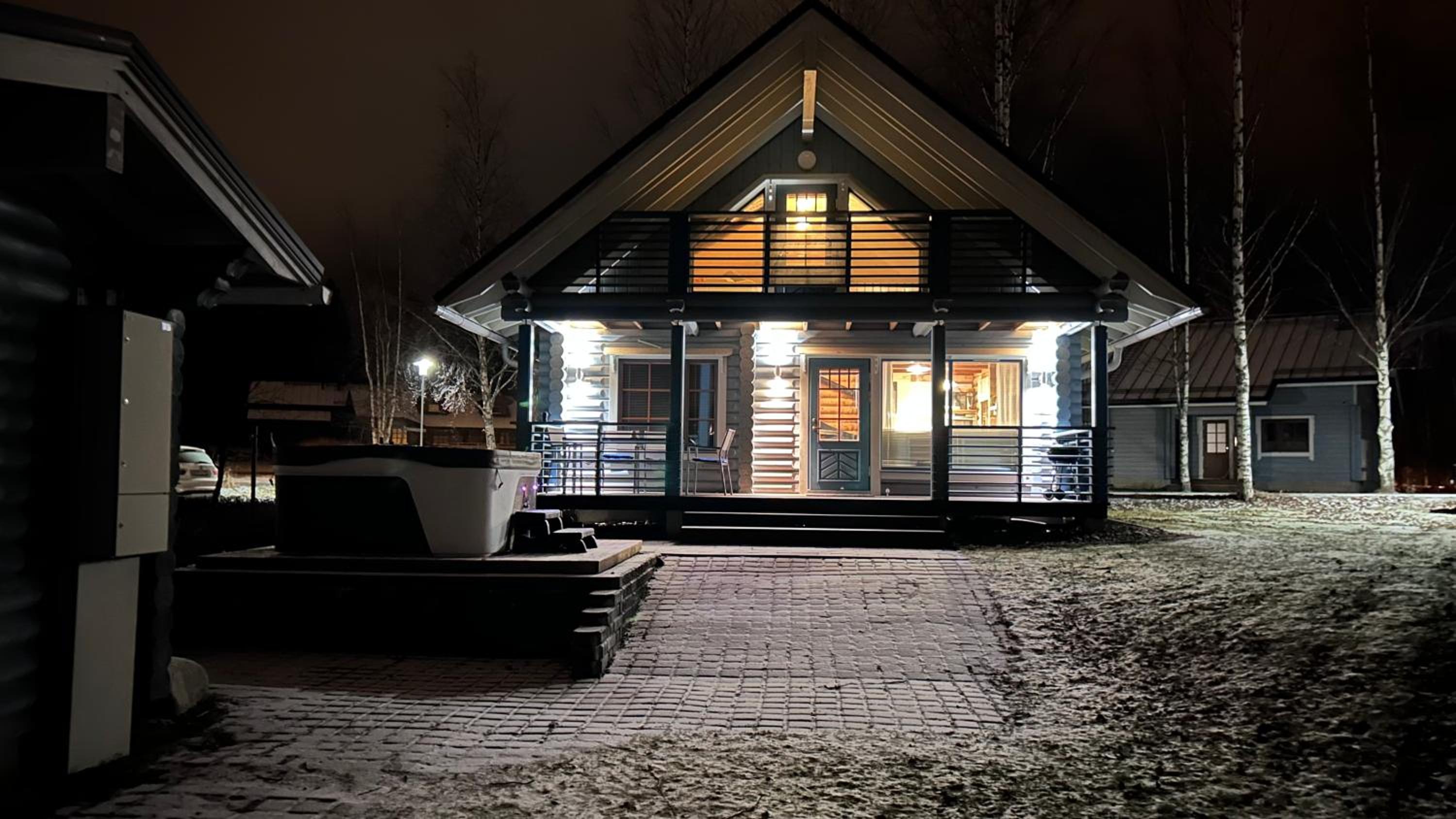 Villa Laakson Helmi 1 с камином, сауной, SPA, на берегу озера view 4