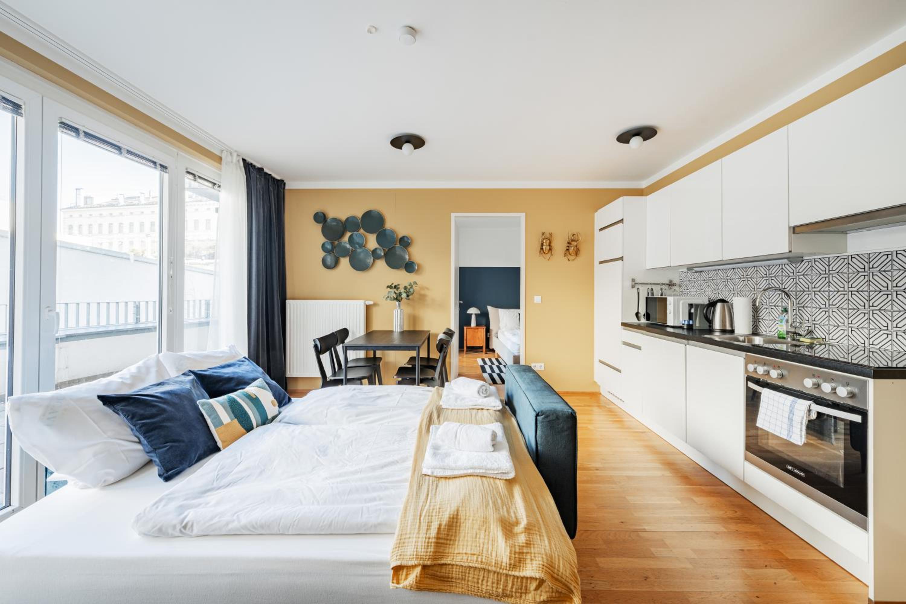 Modern Living Apartments Vienna, 15 min to center