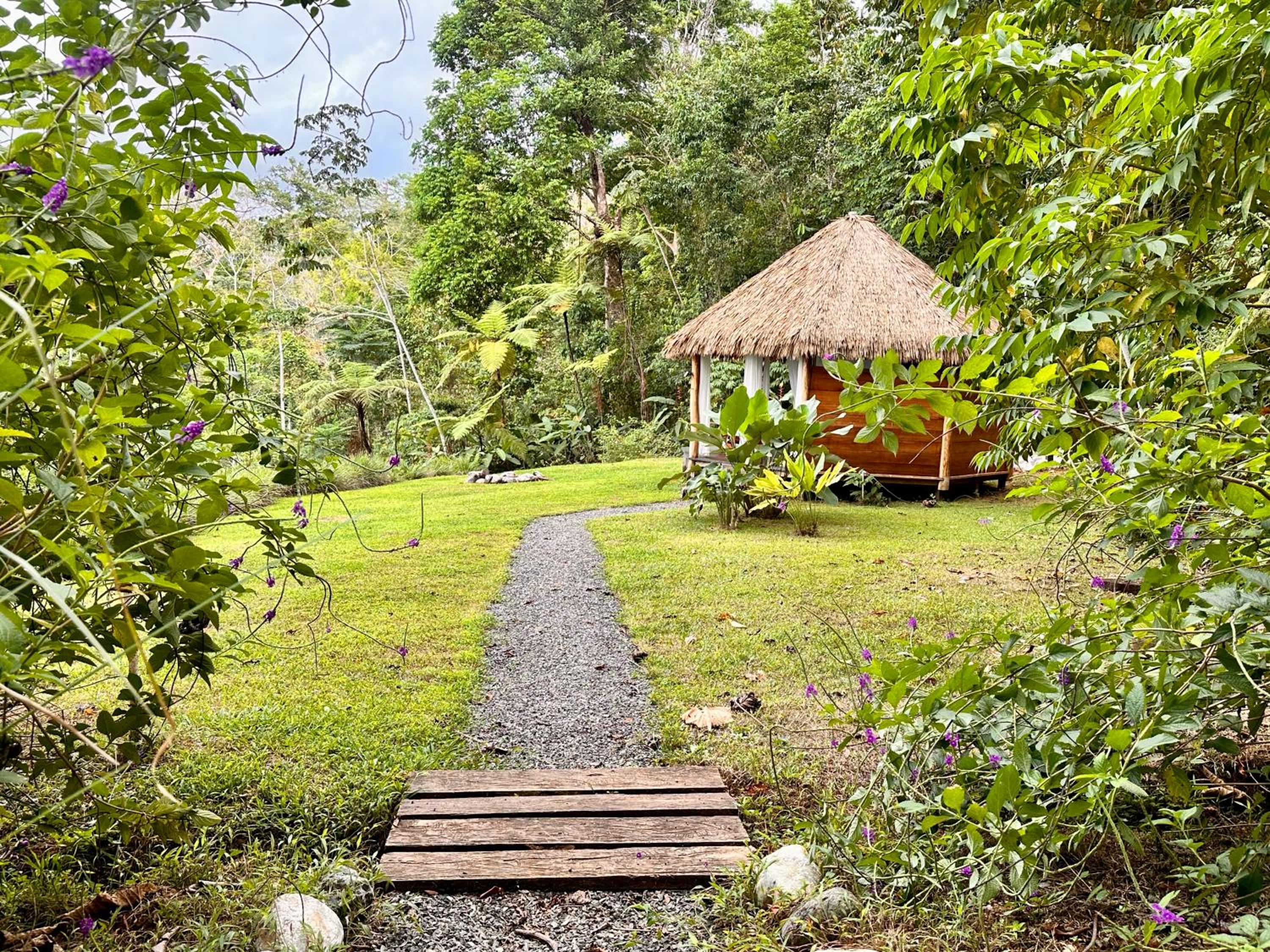 Finca Terra Incognita - Wood cabins in the jungle - Sea view