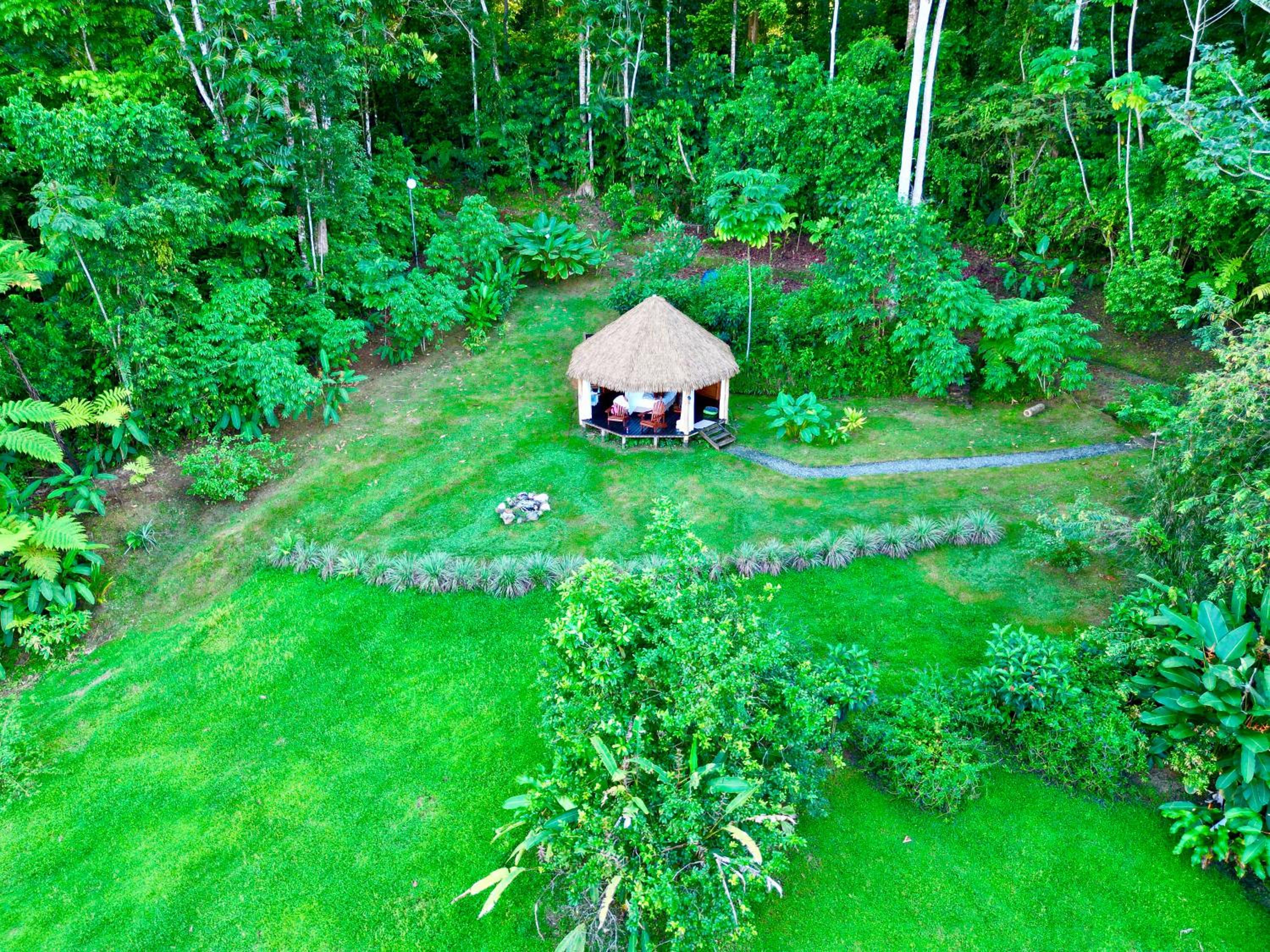 Finca Terra Incognita - Wood cabins in the jungle - Sea view