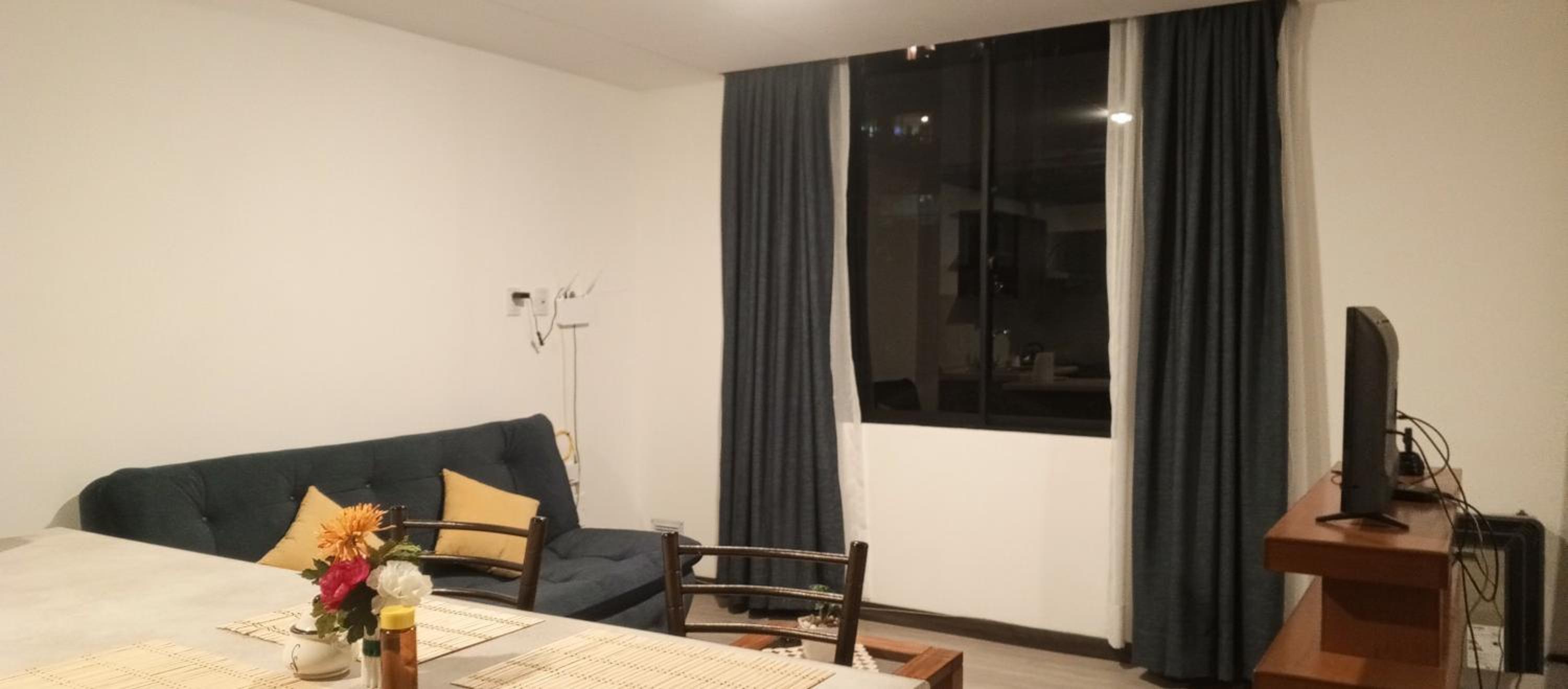 Monoambiente acogedor, cómodo e iluminado
