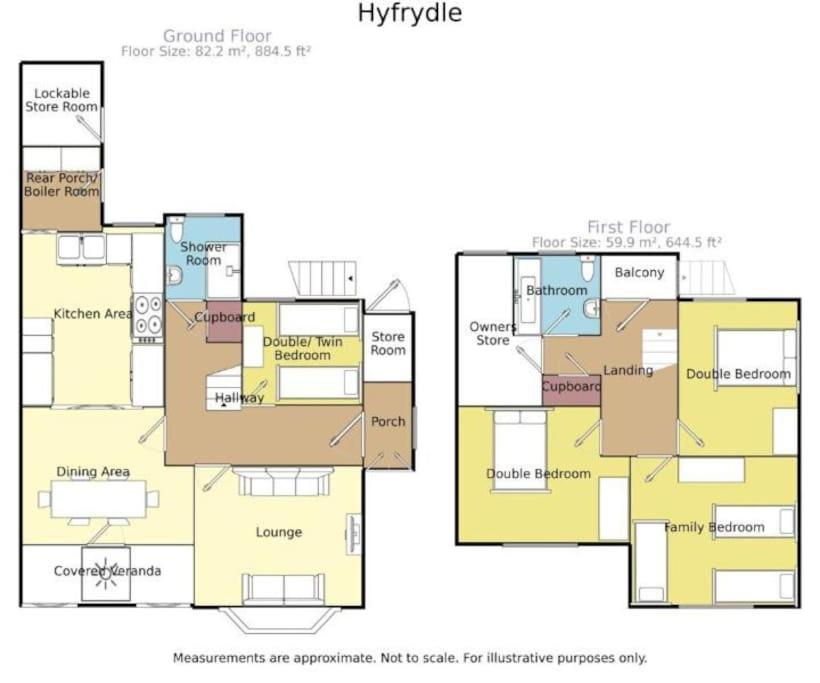 Lovely family holiday home near Benllech Beach view 5
