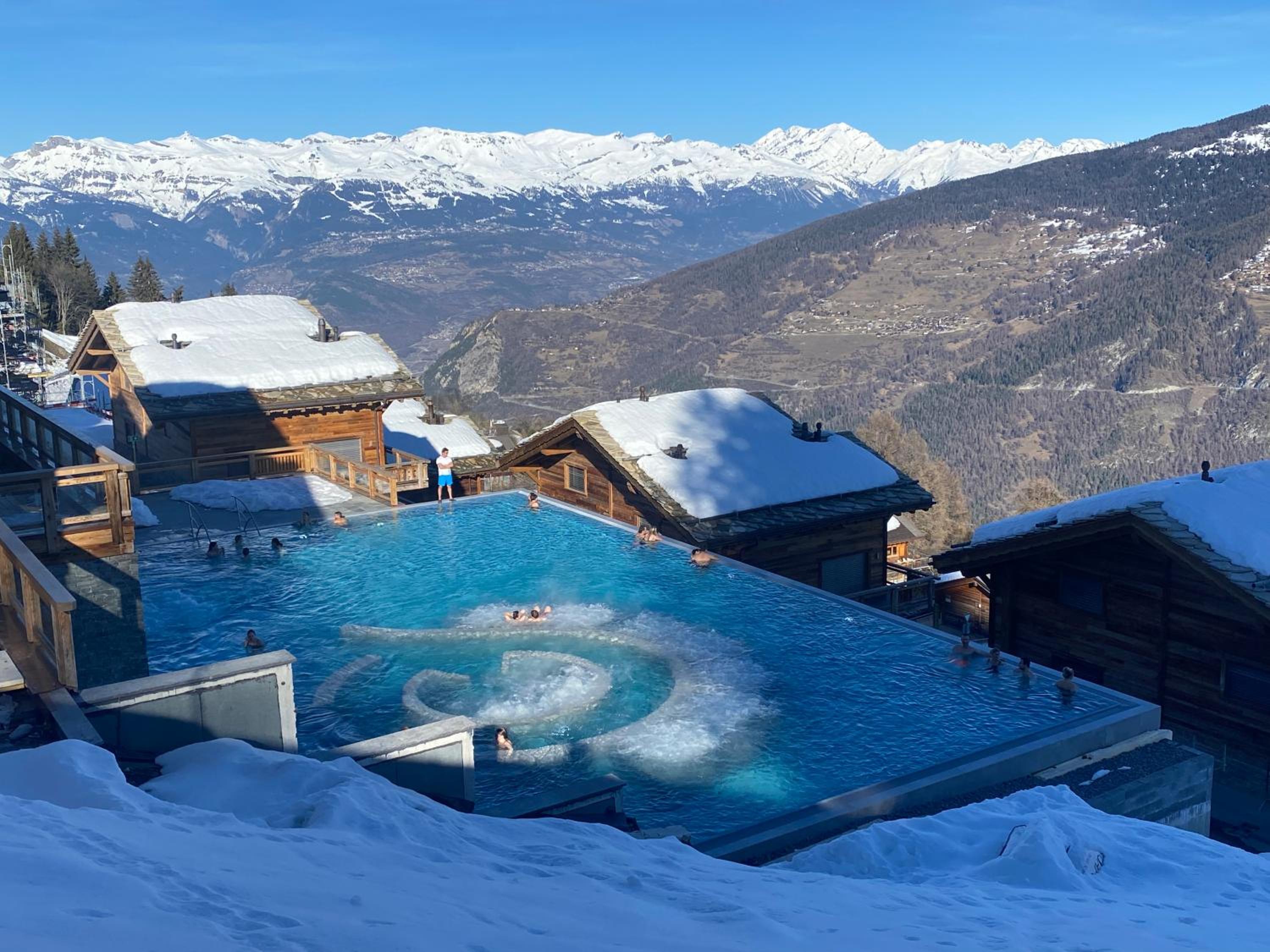 La Pourvoirie - 4 Vallées - Thyon-Les Collons, 10 pers, ski à 200 m, 4 parkings, vue fantastique !