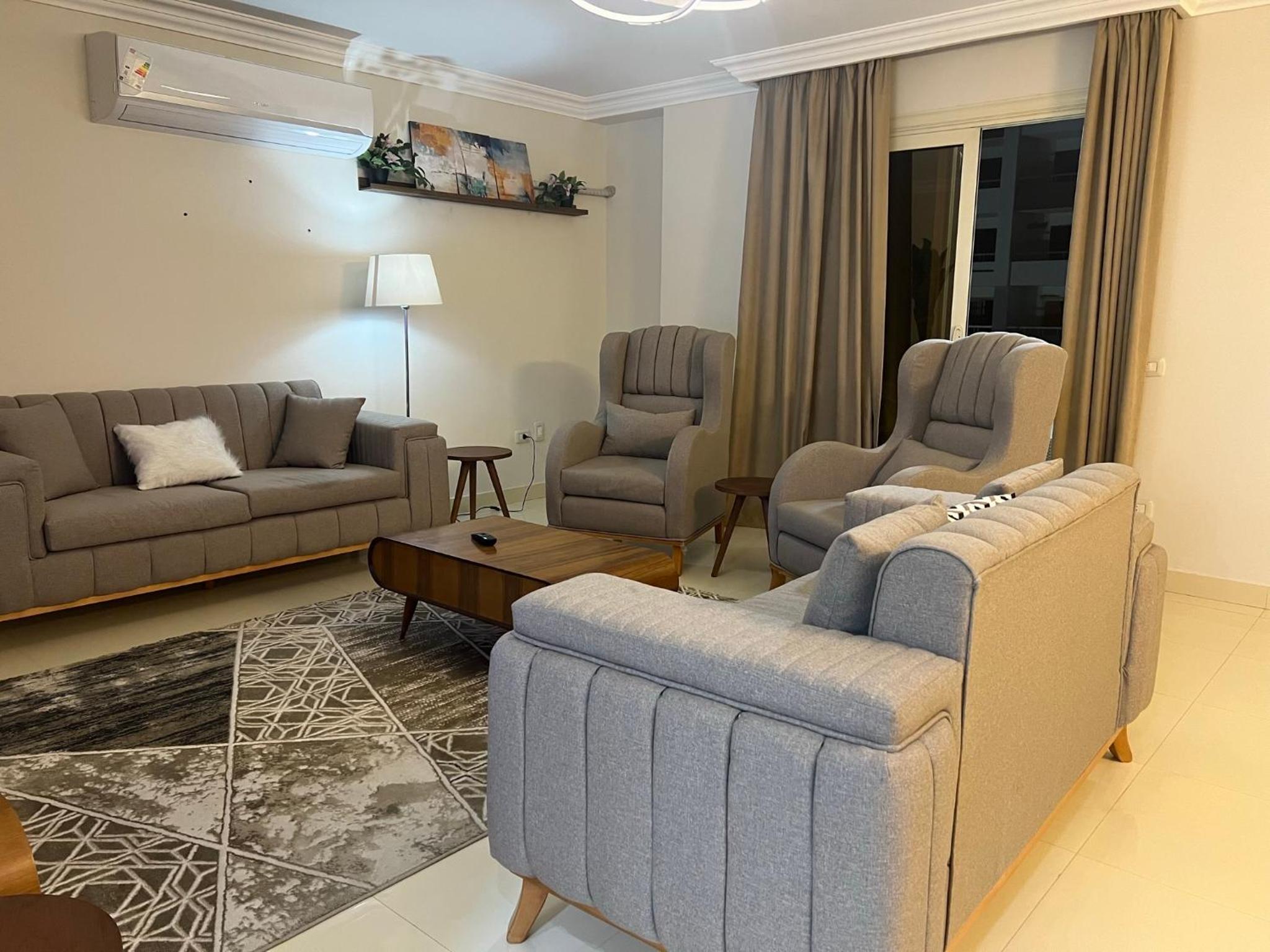 Modern apartment with balcony