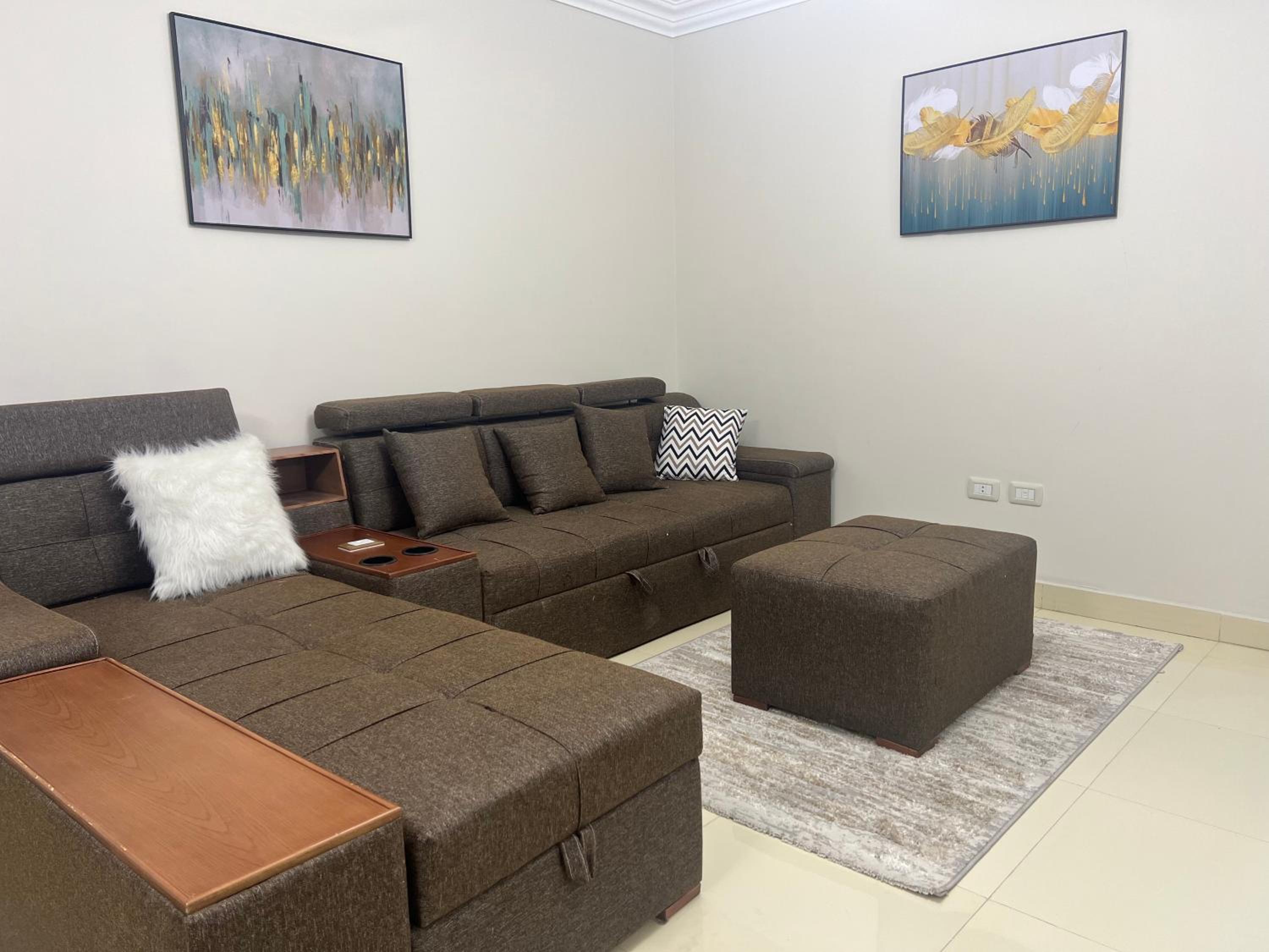 Modern apartment with balcony