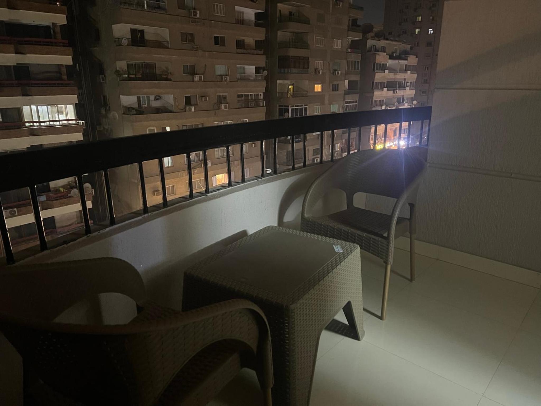 Modern apartment with balcony