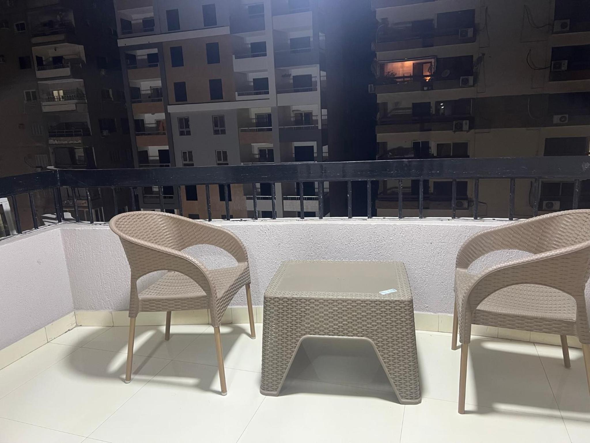 Modern apartment with balcony
