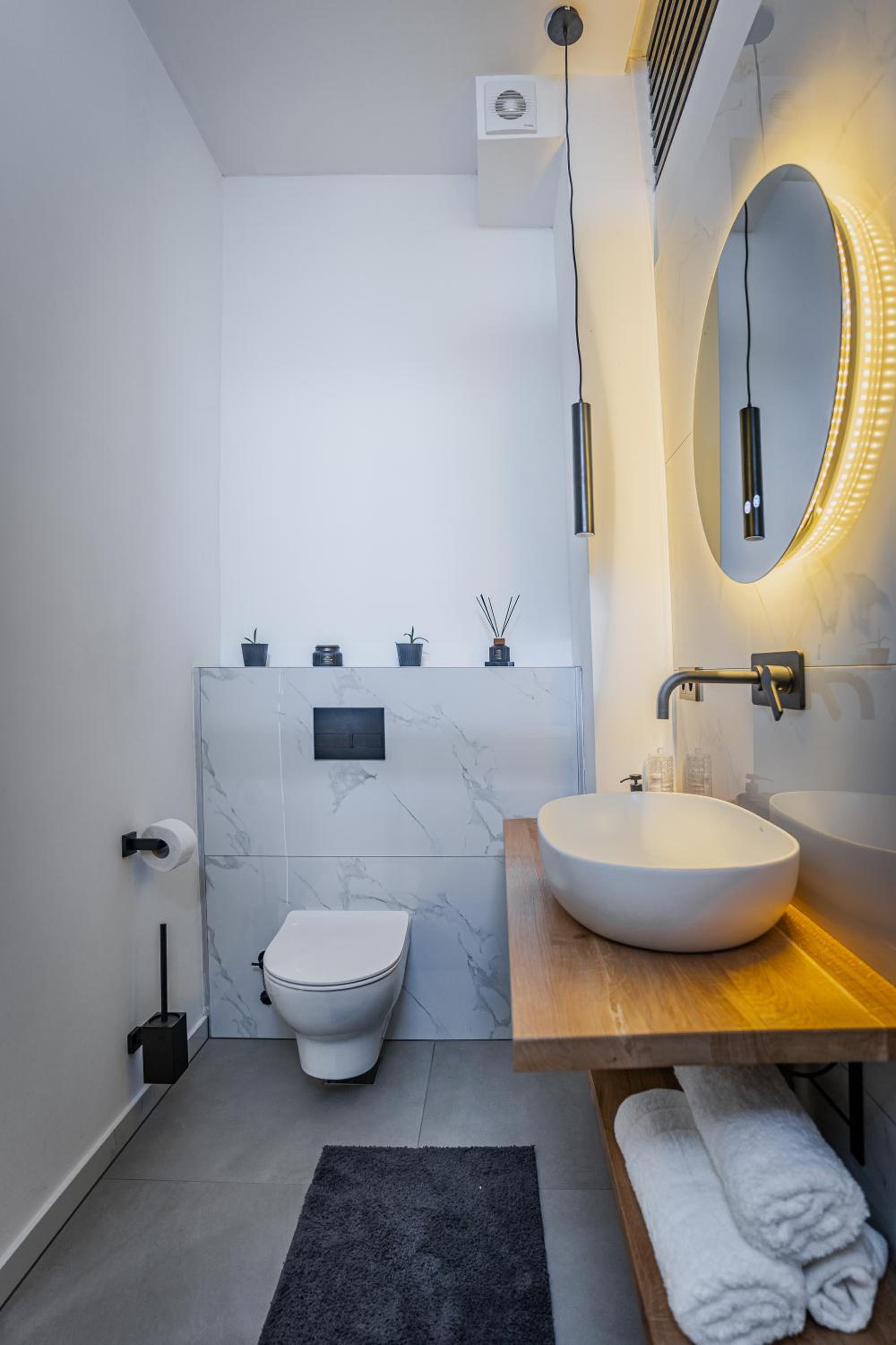 Urban city apartment