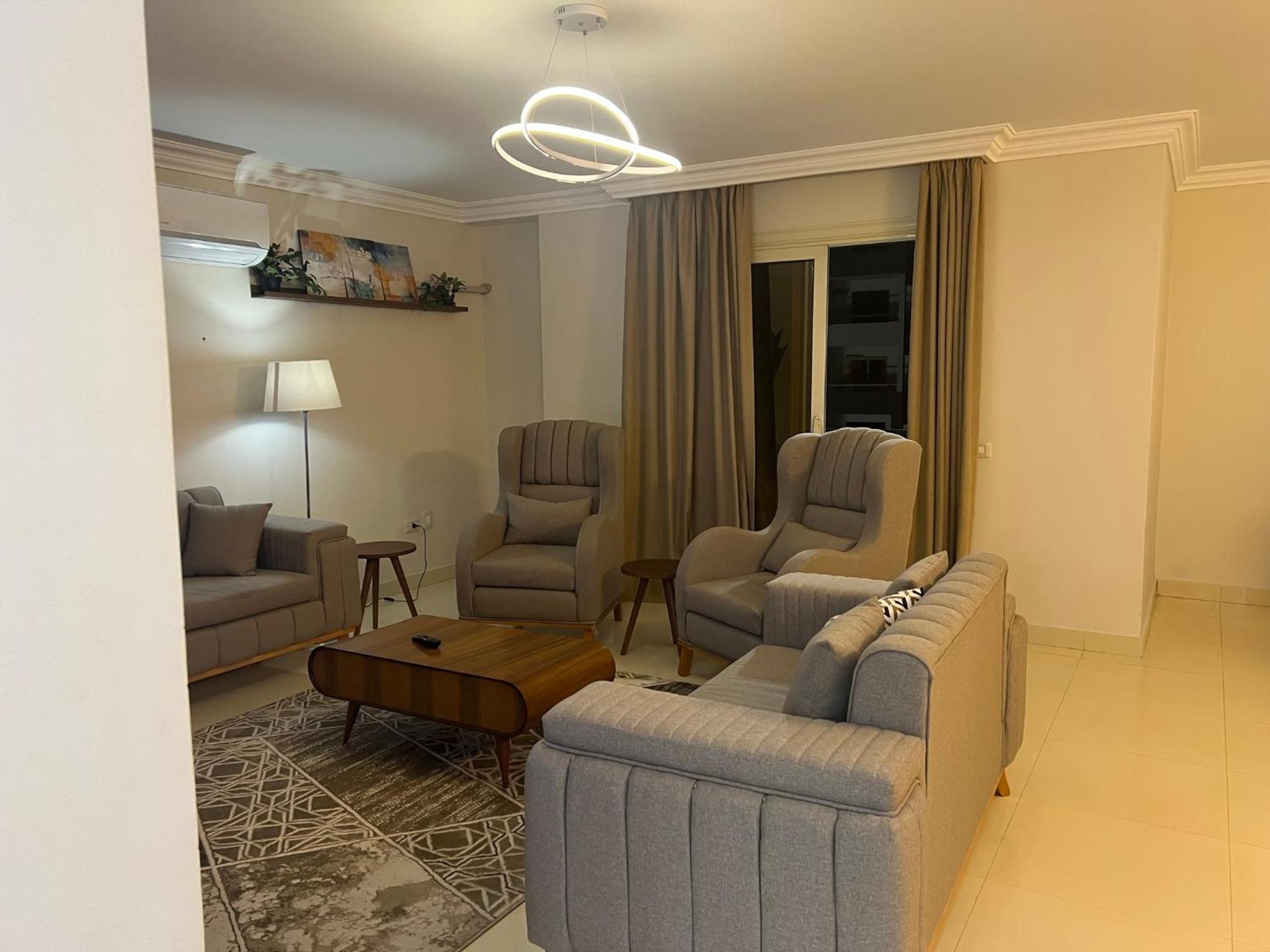 Modern apartment with balcony