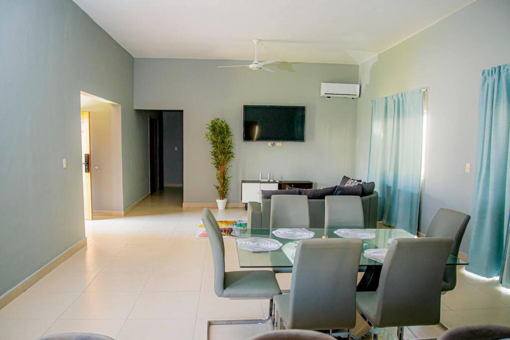 Beautiful Village 3 bedrooms Furnished Pool residencial Velero punta cana