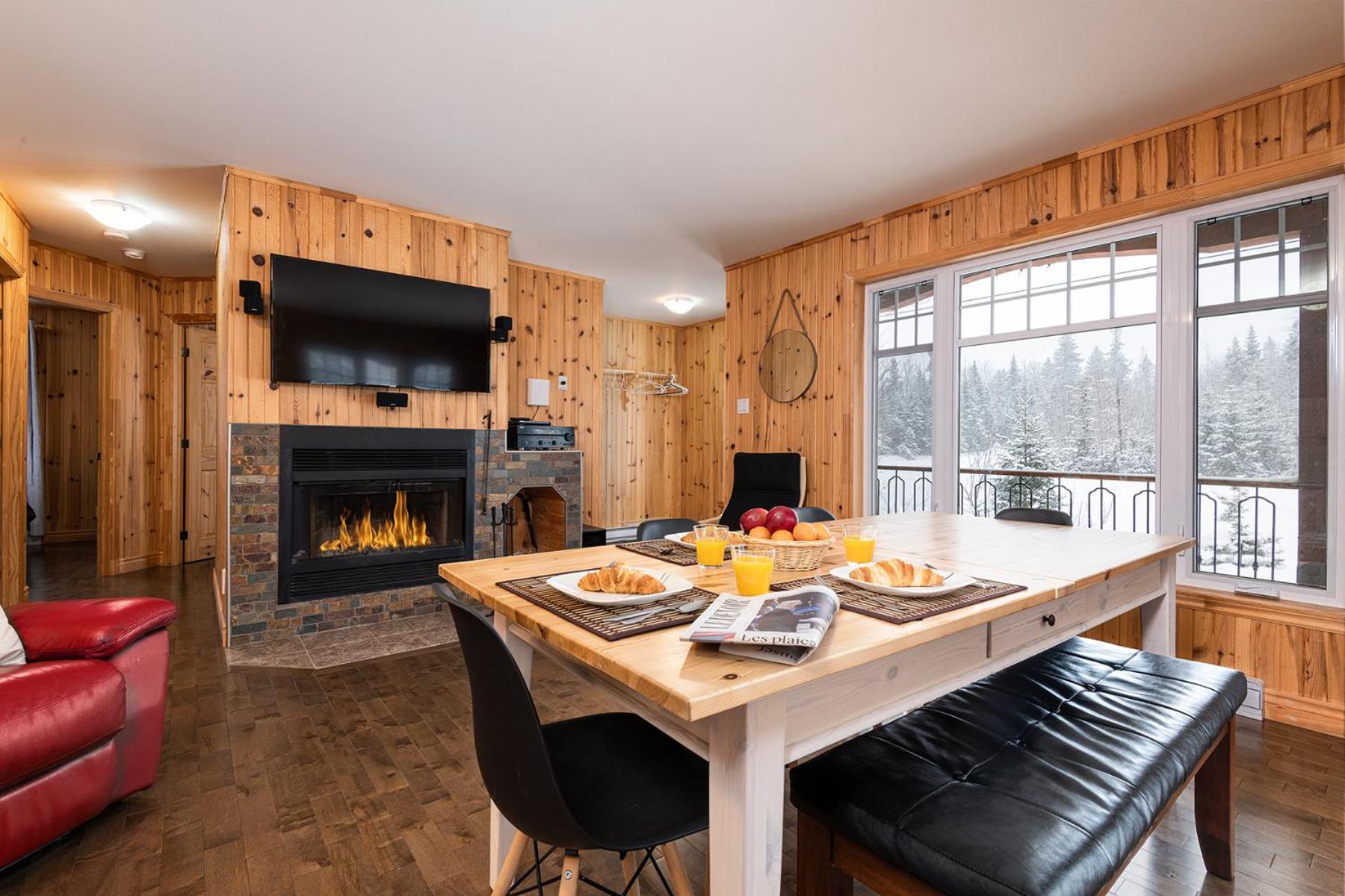 Chalet le Boréal: Massif, spa et montagnes