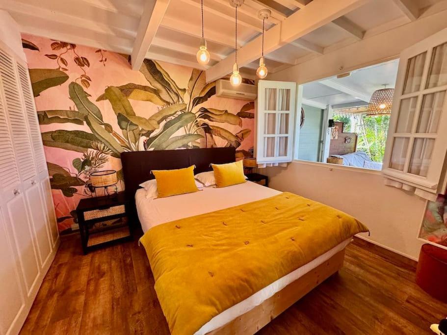 Villa Pinky Créole vue mer proche plage