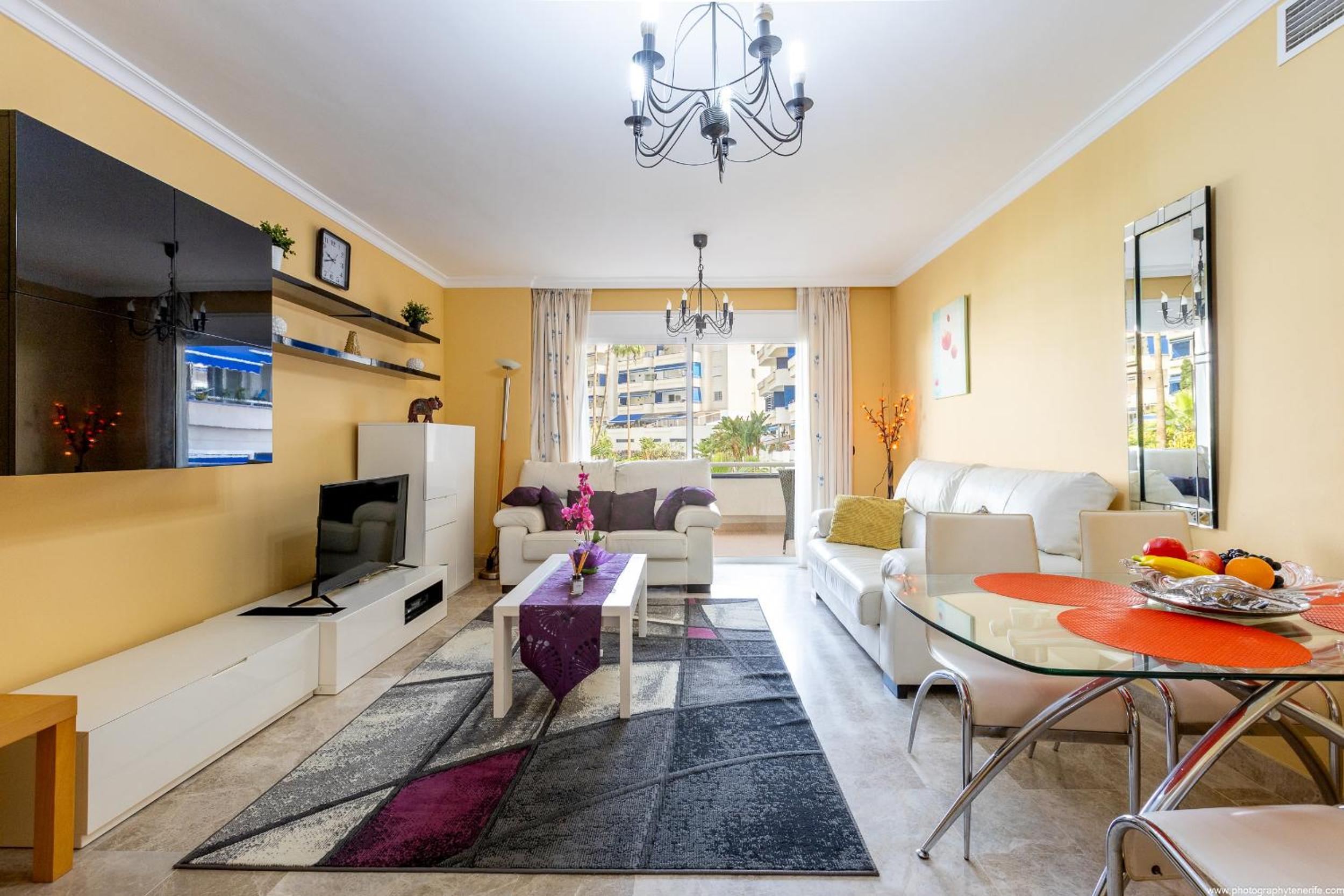 Los Cristianos 2 bedroom quiet complex 200 meters from the ocean view 4