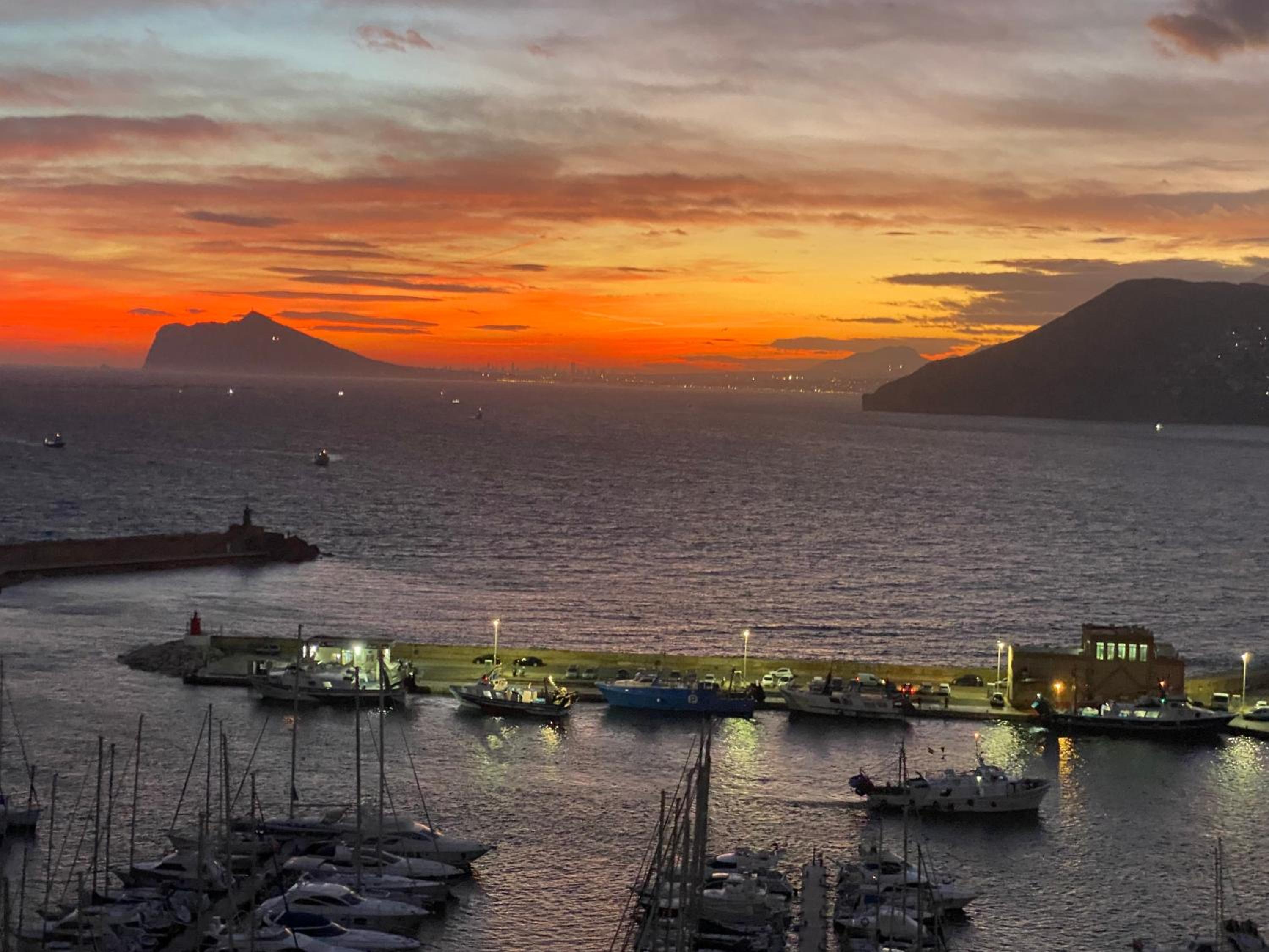 Atico Duplex Penthouse Rosa Marina Club Nautico Calpe Penon Sea view