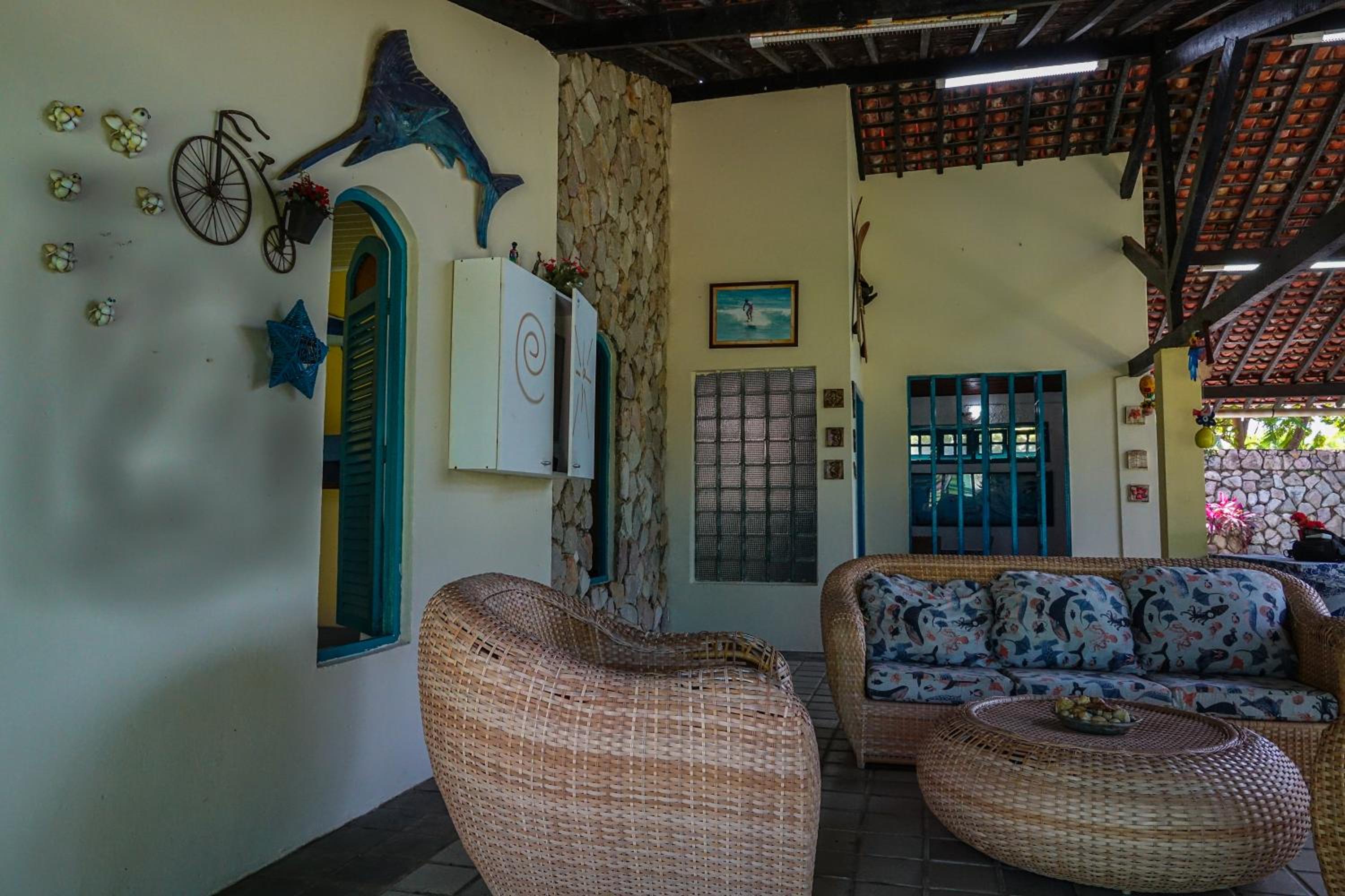 Casa beira-mar de Ponta de Serrambi