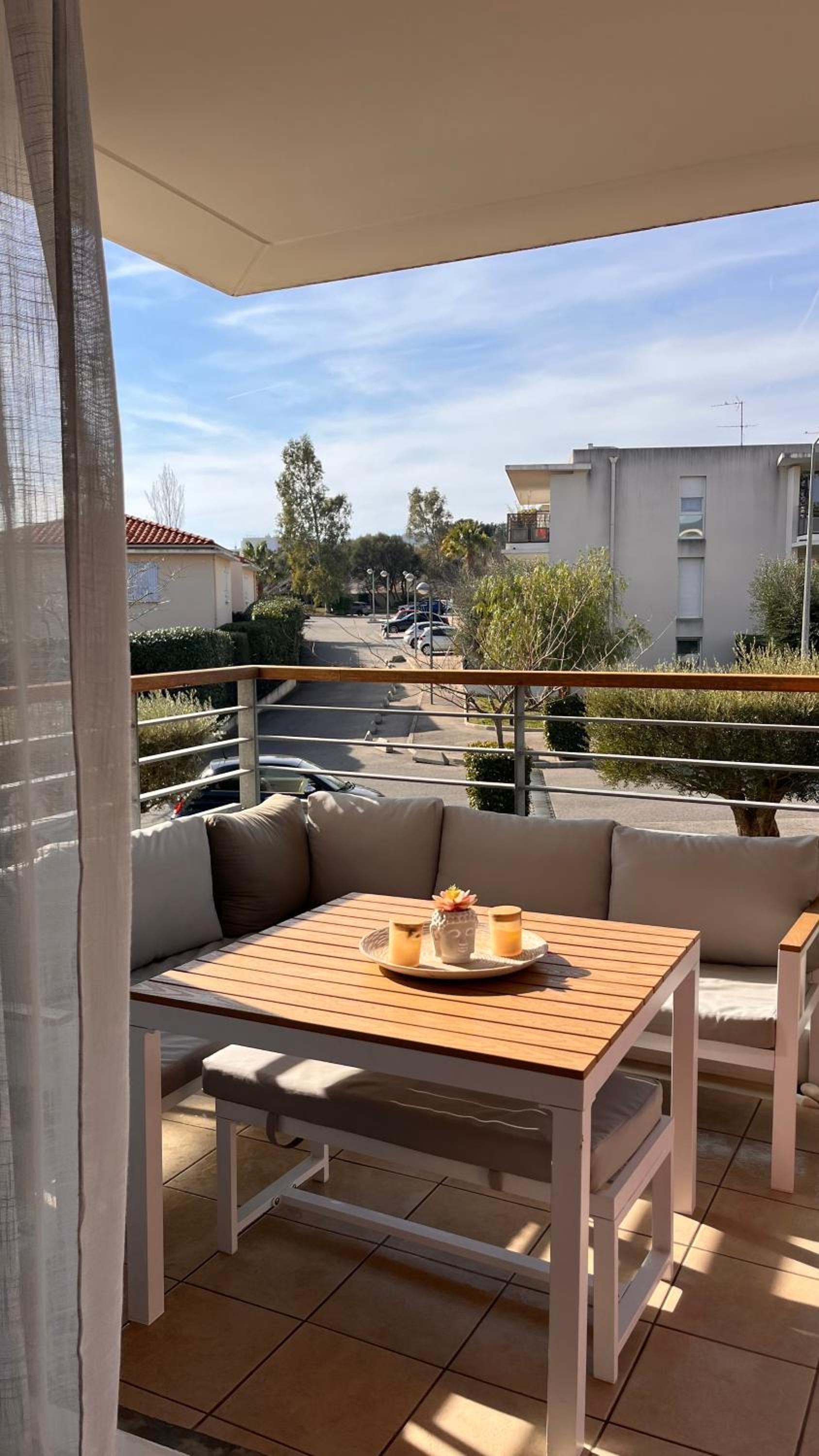 Appartement 2 chambres dans résidence avec piscine et parking