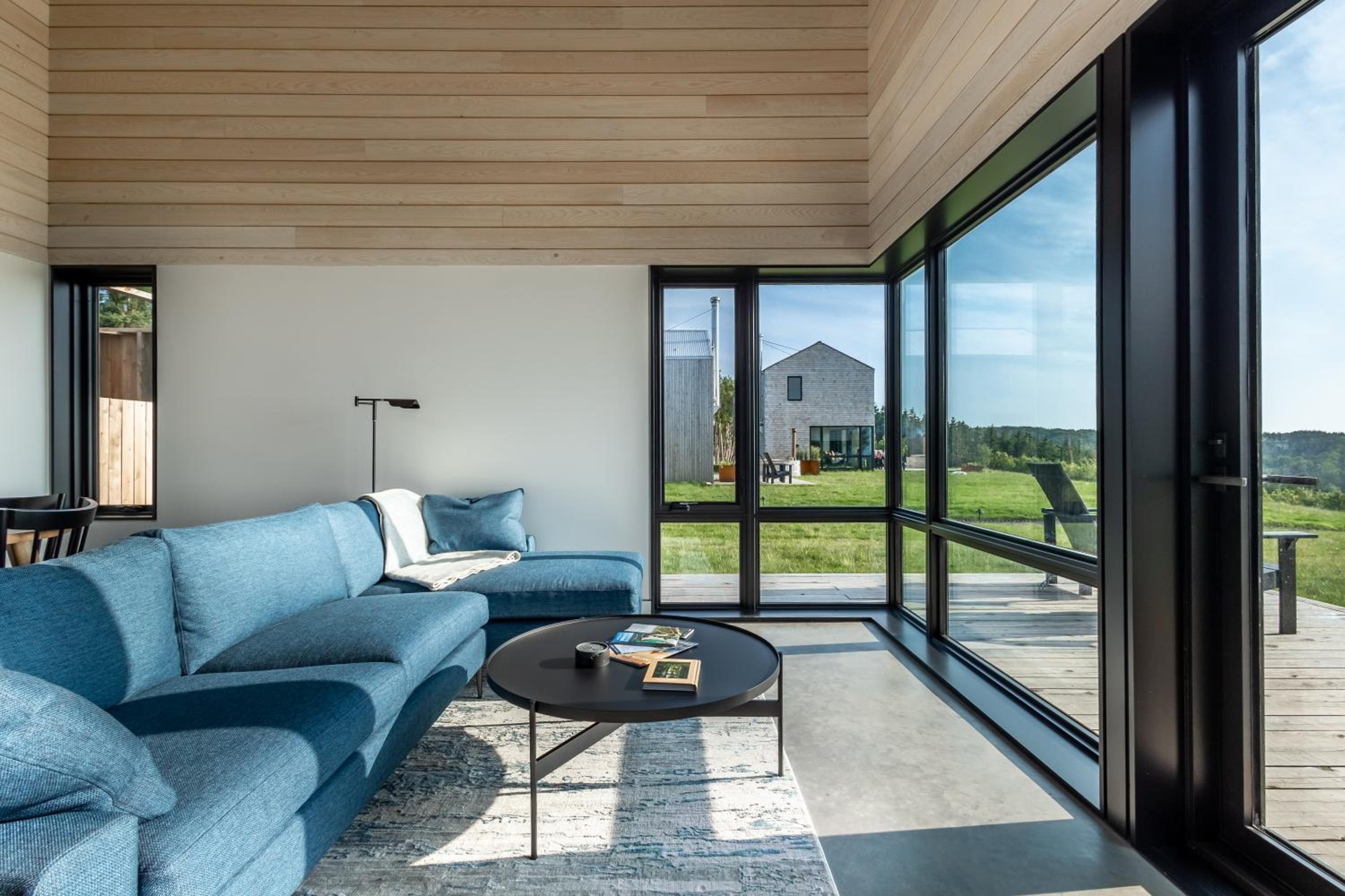 Spruce - Luxury Oceanview Cottage with Hot Tub & Private Beach Access near Cabot Trail