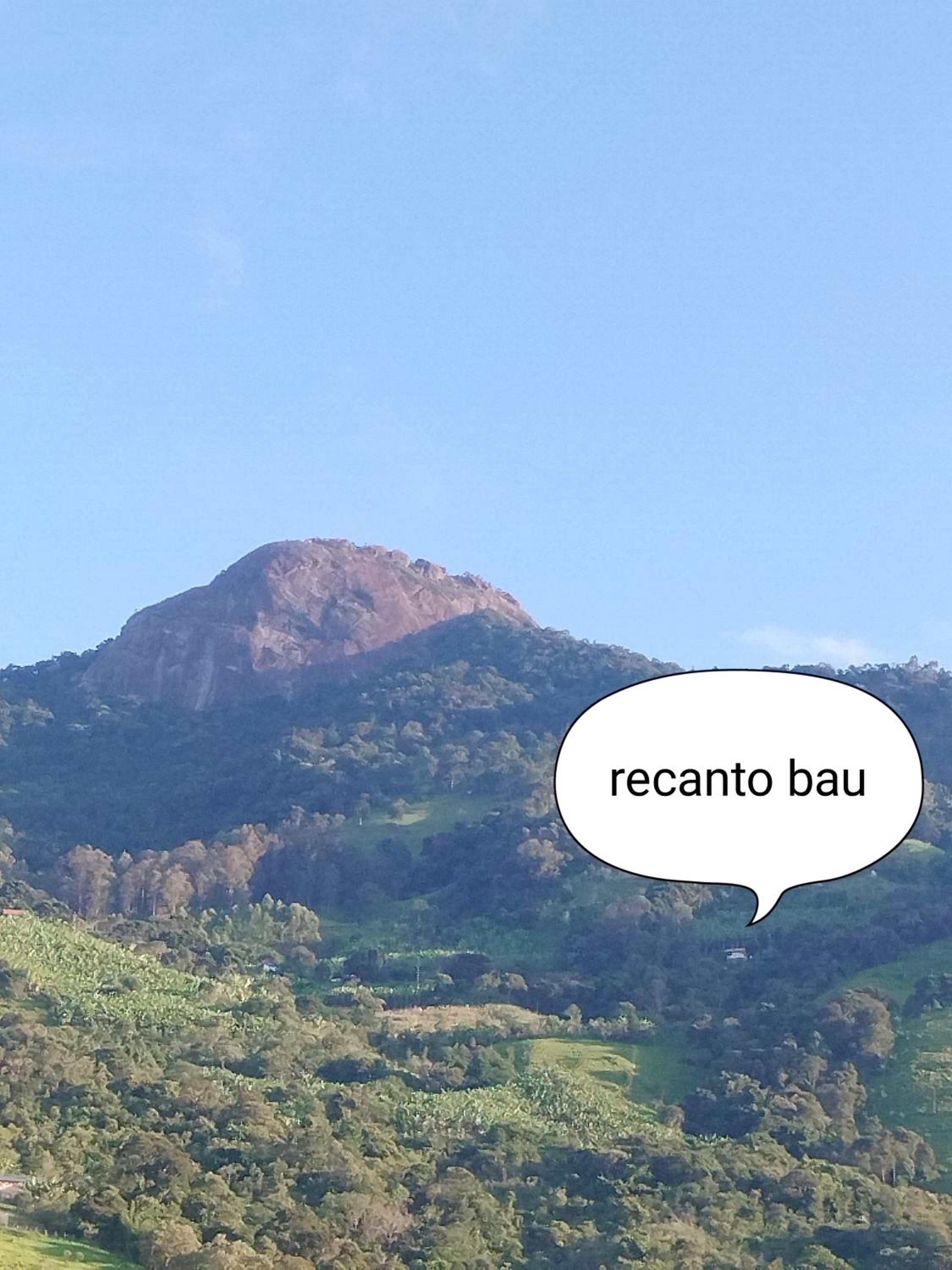 Recanto do Baú - Chalé aos pés da Pedra do Baú