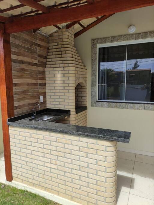 O paraiso existe casa lado praia