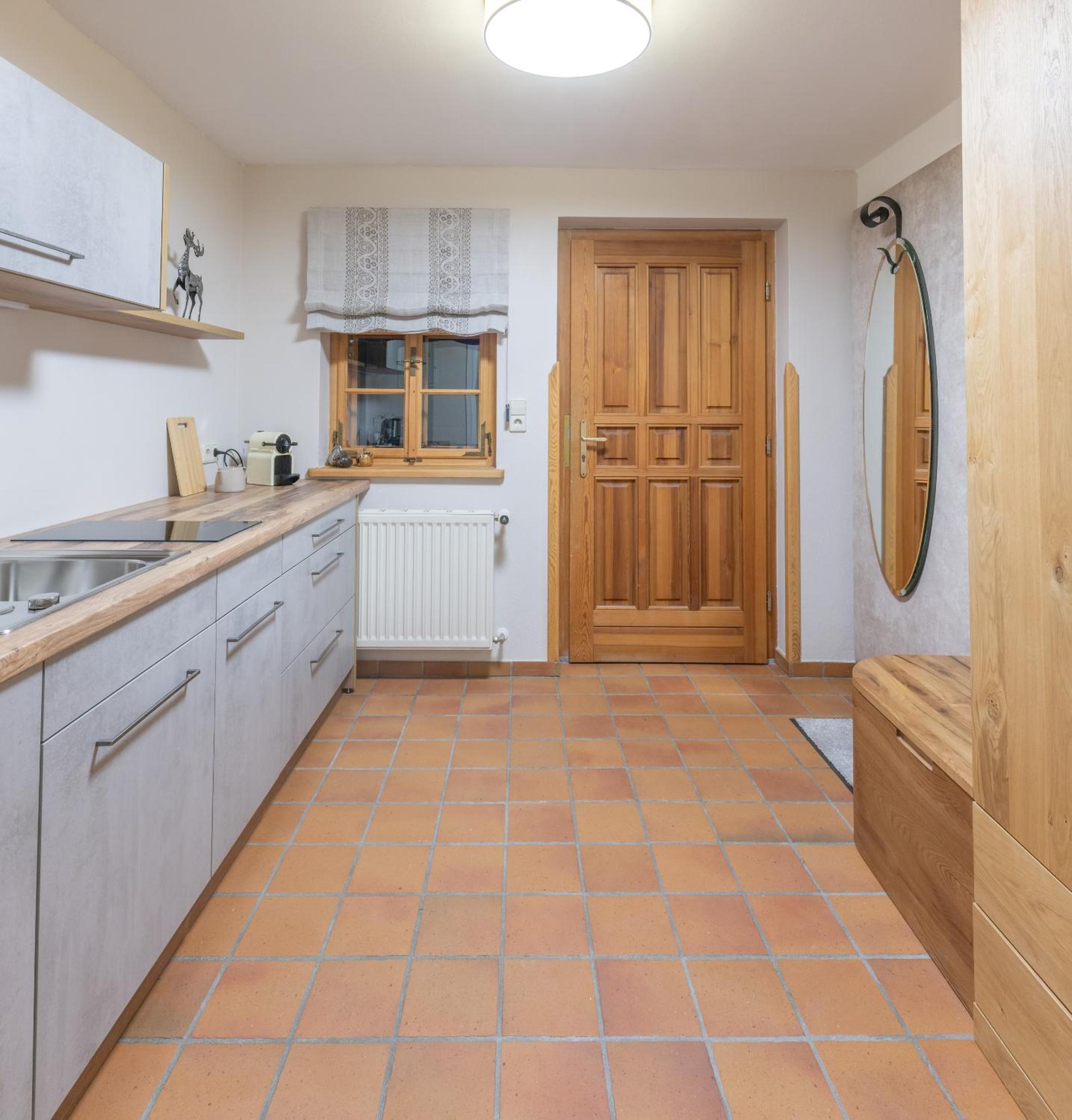 Modernes Apartment in altem Bauernhaus