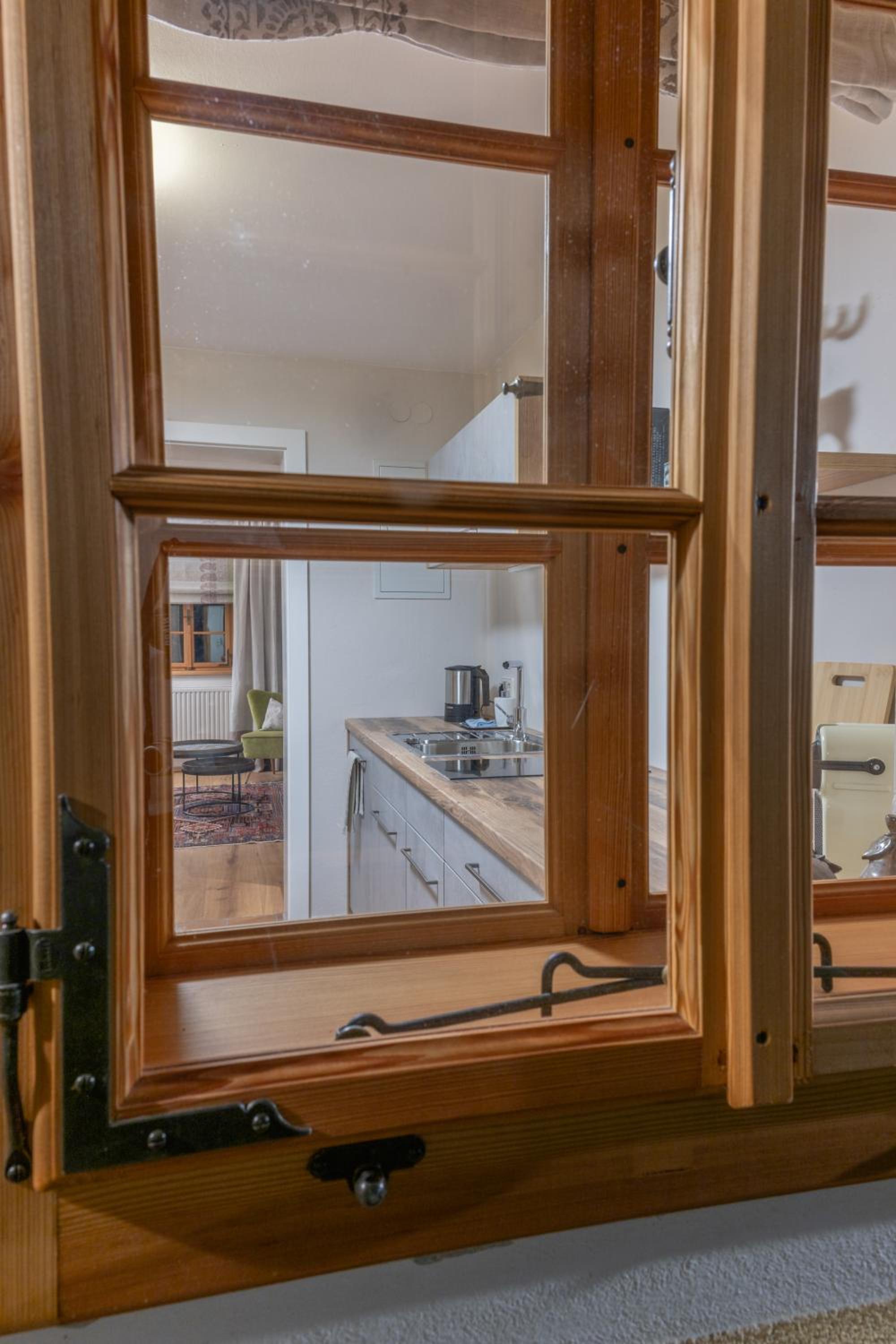 Modernes Apartment in altem Bauernhaus