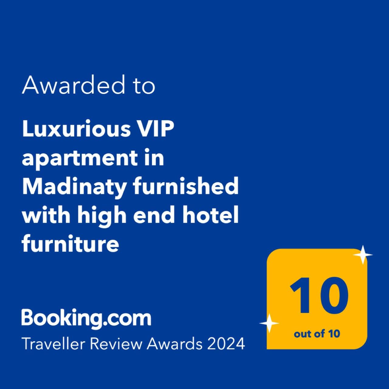 Luxurious VIP Apartment in Madinaty Furnished with High End Hotel Furniture