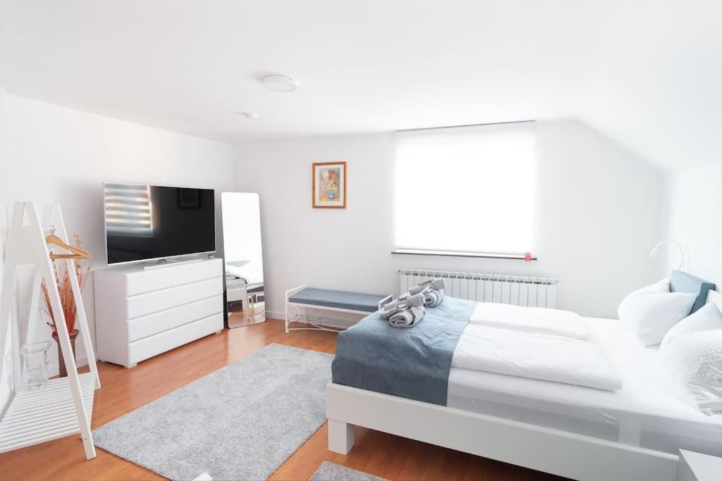 Bright&Cozy flat+balcony near Airport FREE Parking