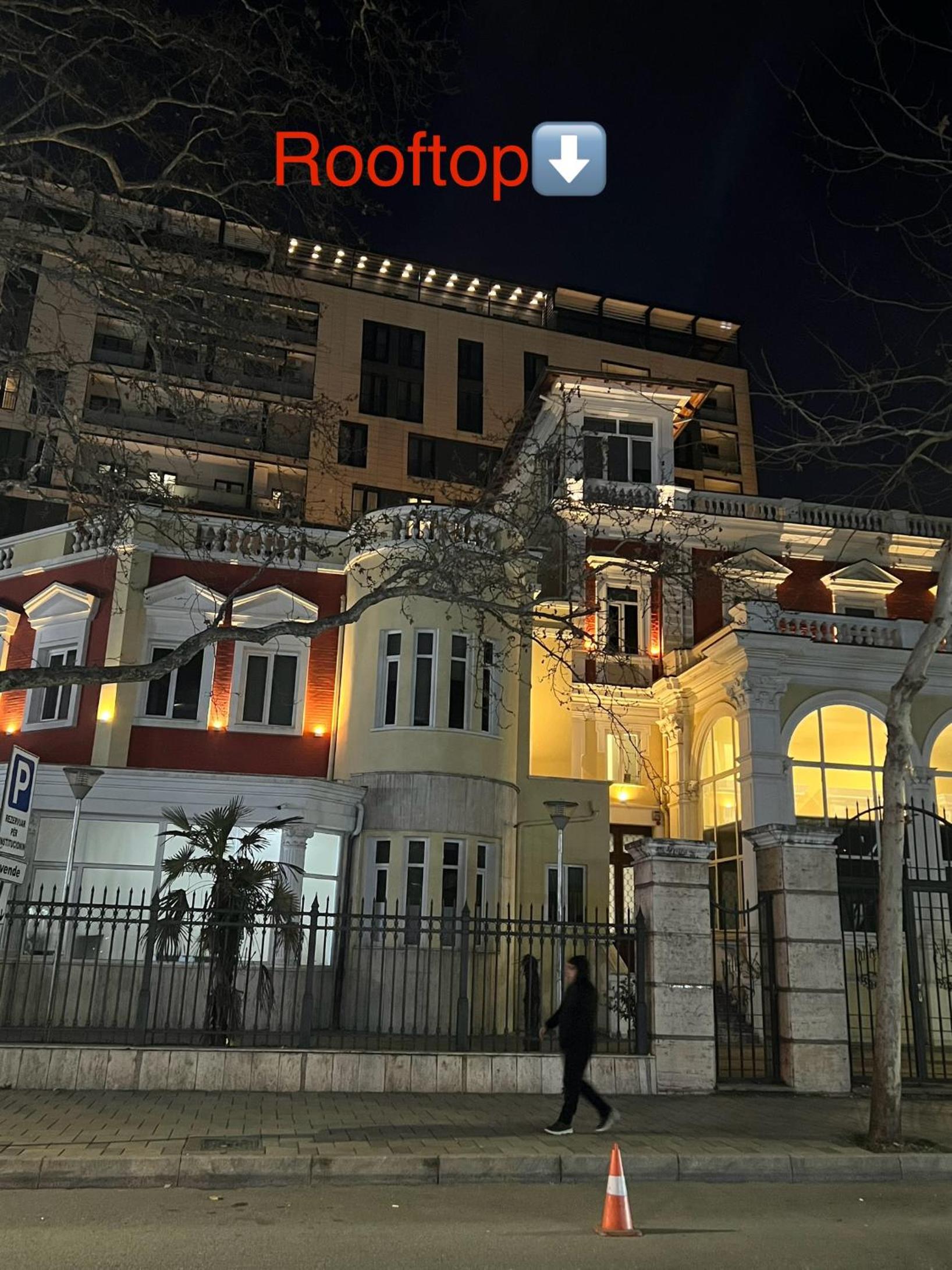 Rooftop City Light Tirana