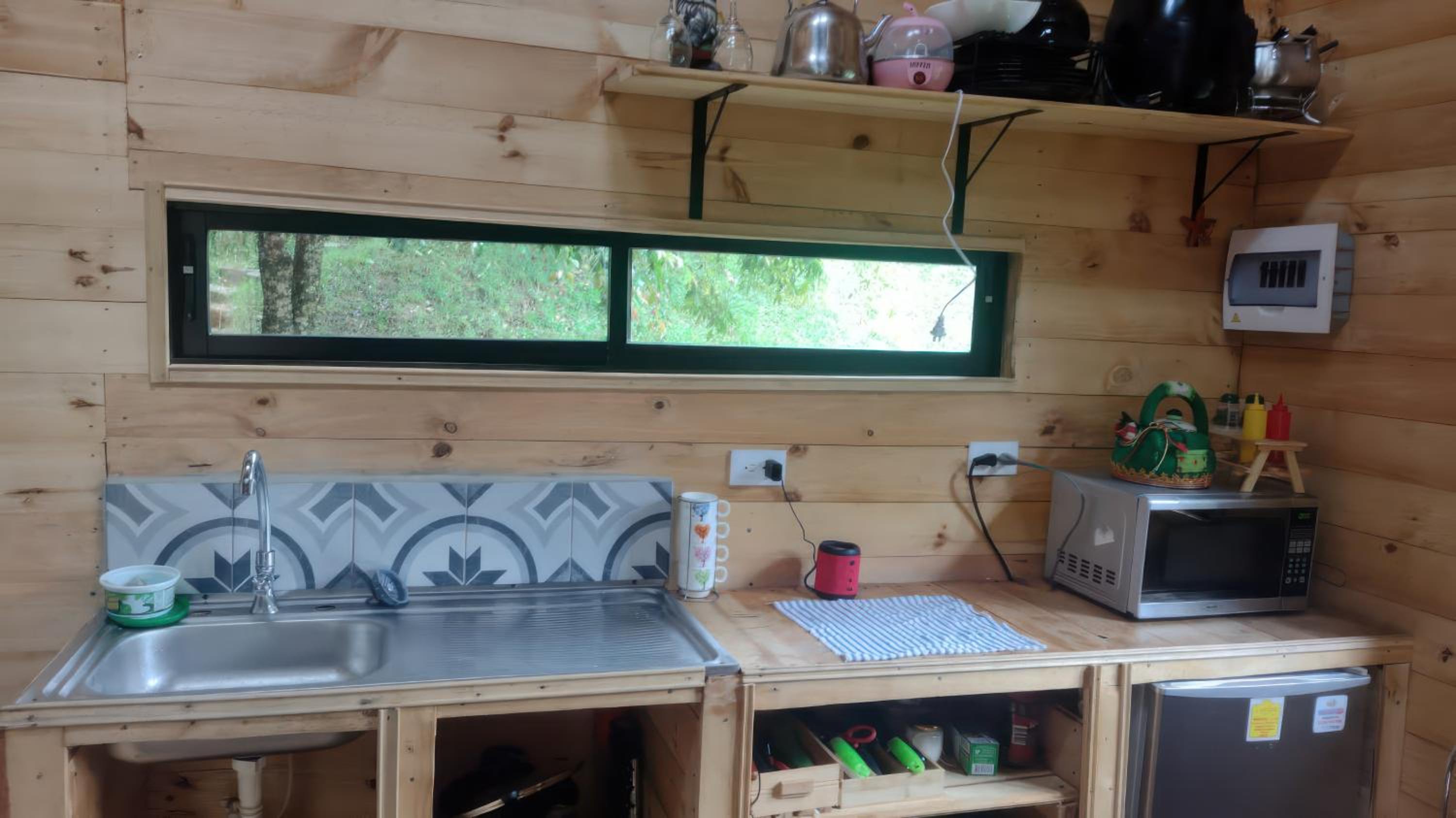 Cabaña con Jacuzzi privado/BBQ y Chimenea ecológica