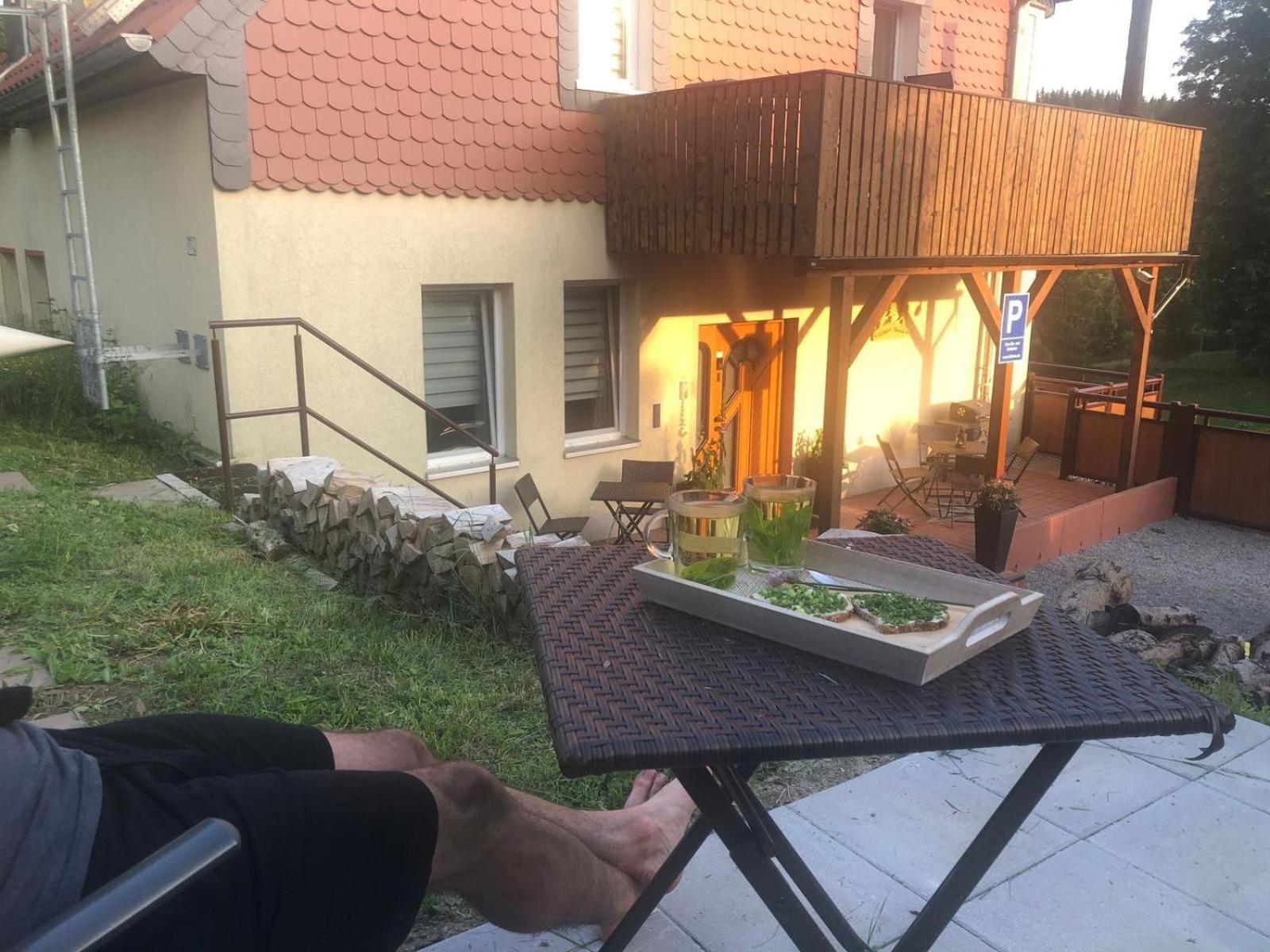 Wohlfuehl-Wohnung mit Sternekomfort und XL Balkon in Tanne