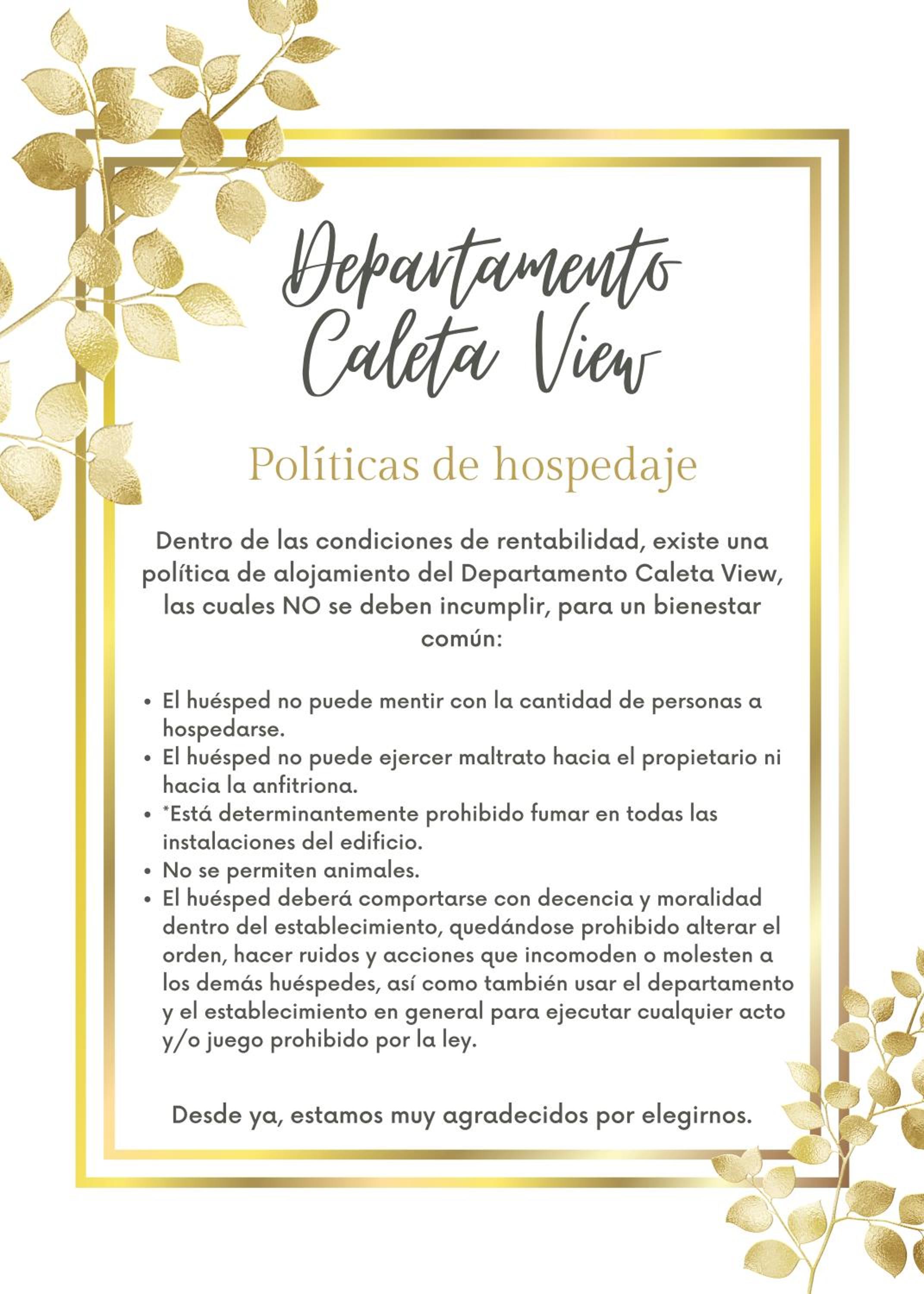 Departamento Caleta View
