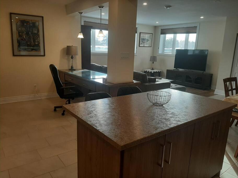Queen guest apartment