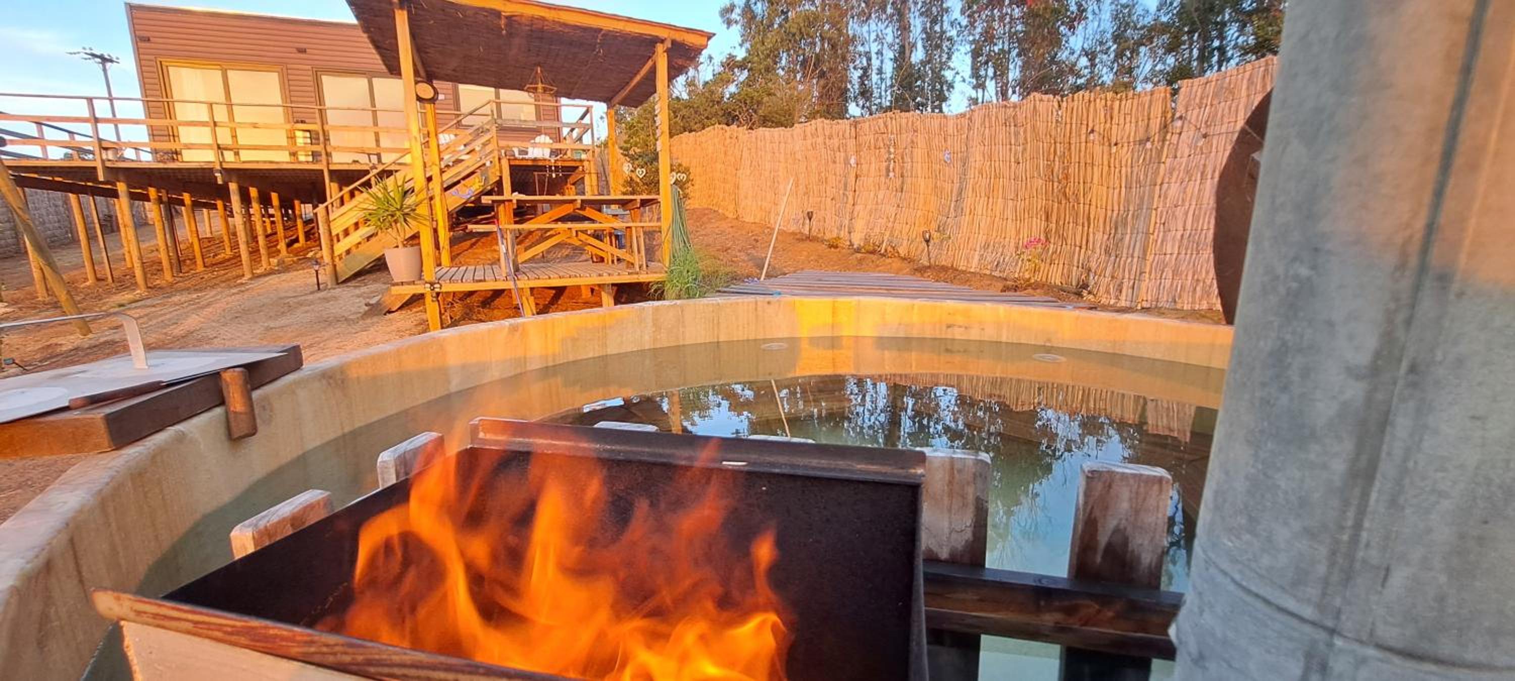 Mar y Tinaja Algarrobo Tunquen Casa con Vista al Mar y Tinaja Privada