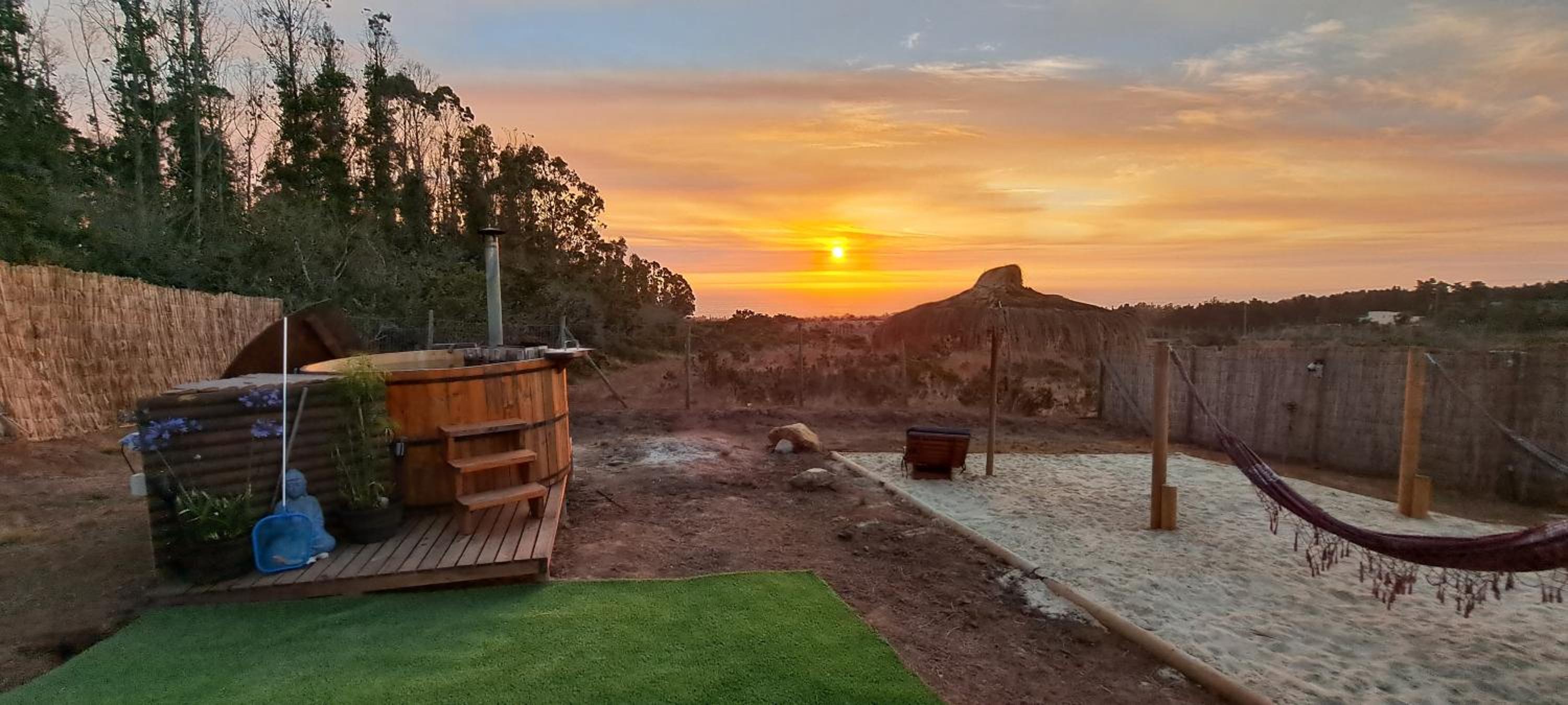 Mar y Tinaja Algarrobo Tunquen Casa con Vista al Mar y Tinaja Privada