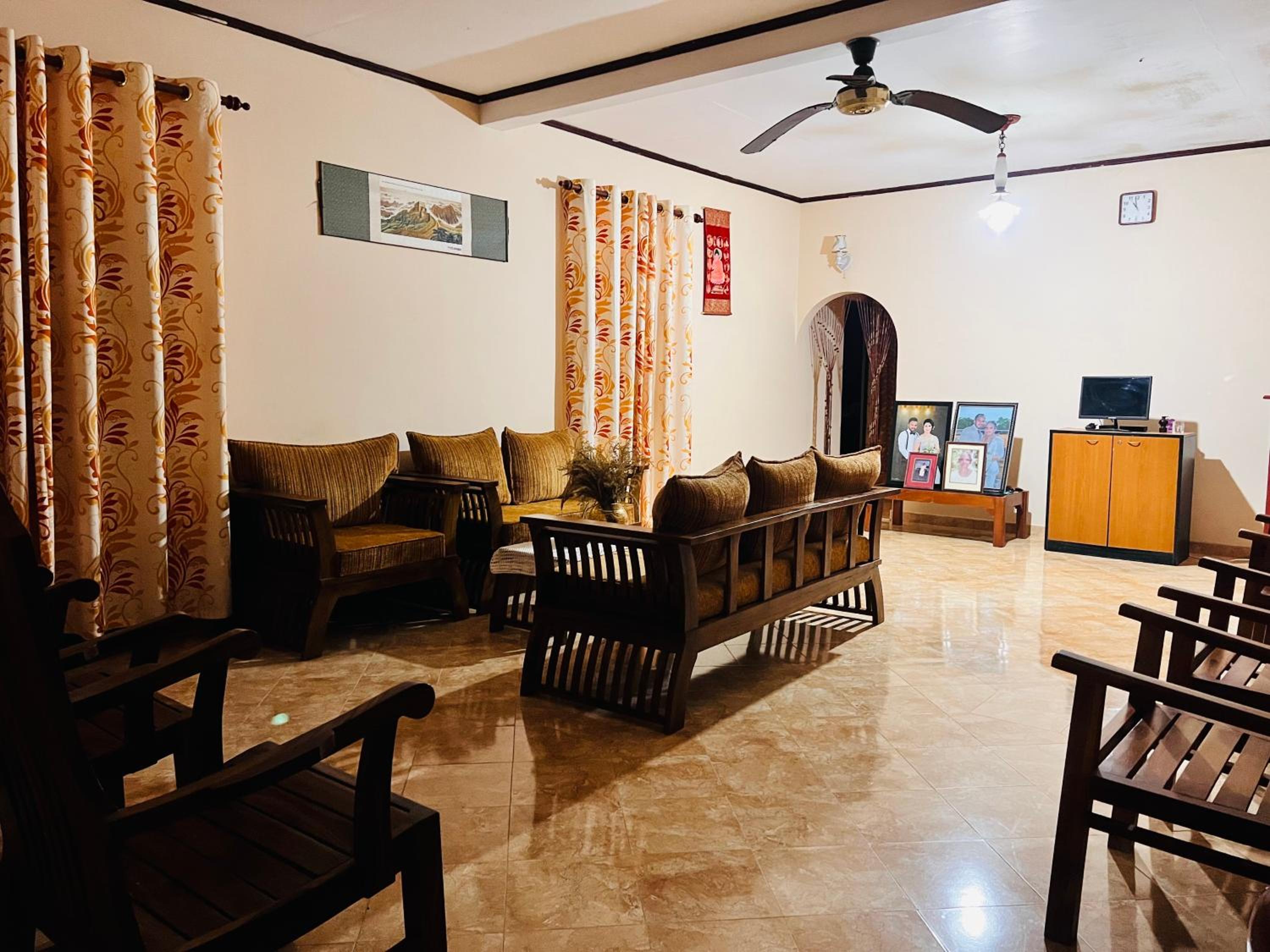 Cozy village house view 3
