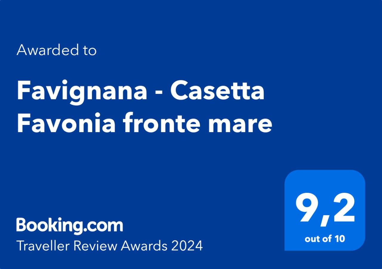 Favignana - Casetta Favonia fronte mare