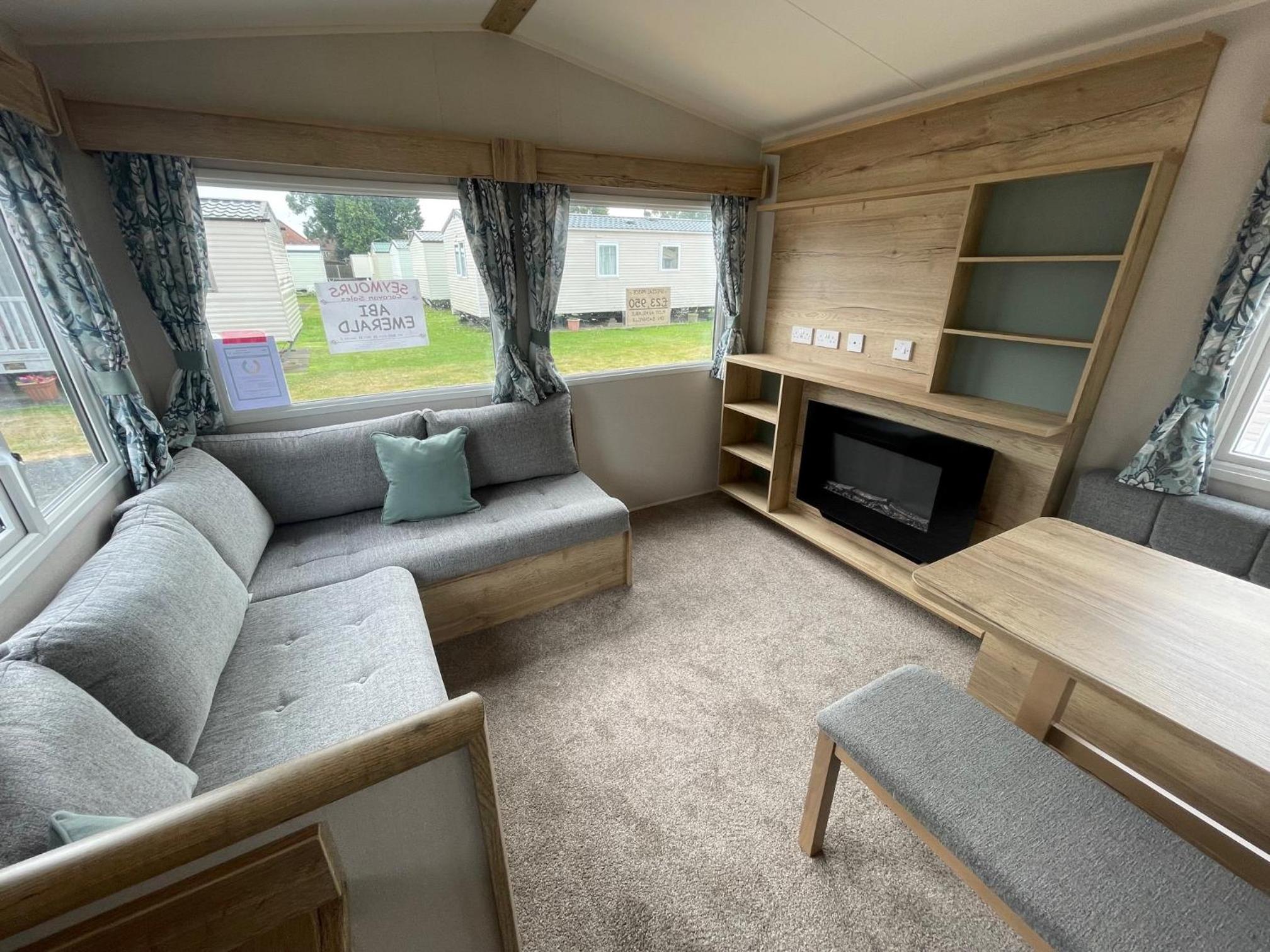 Dainville Caravan Park view 2
