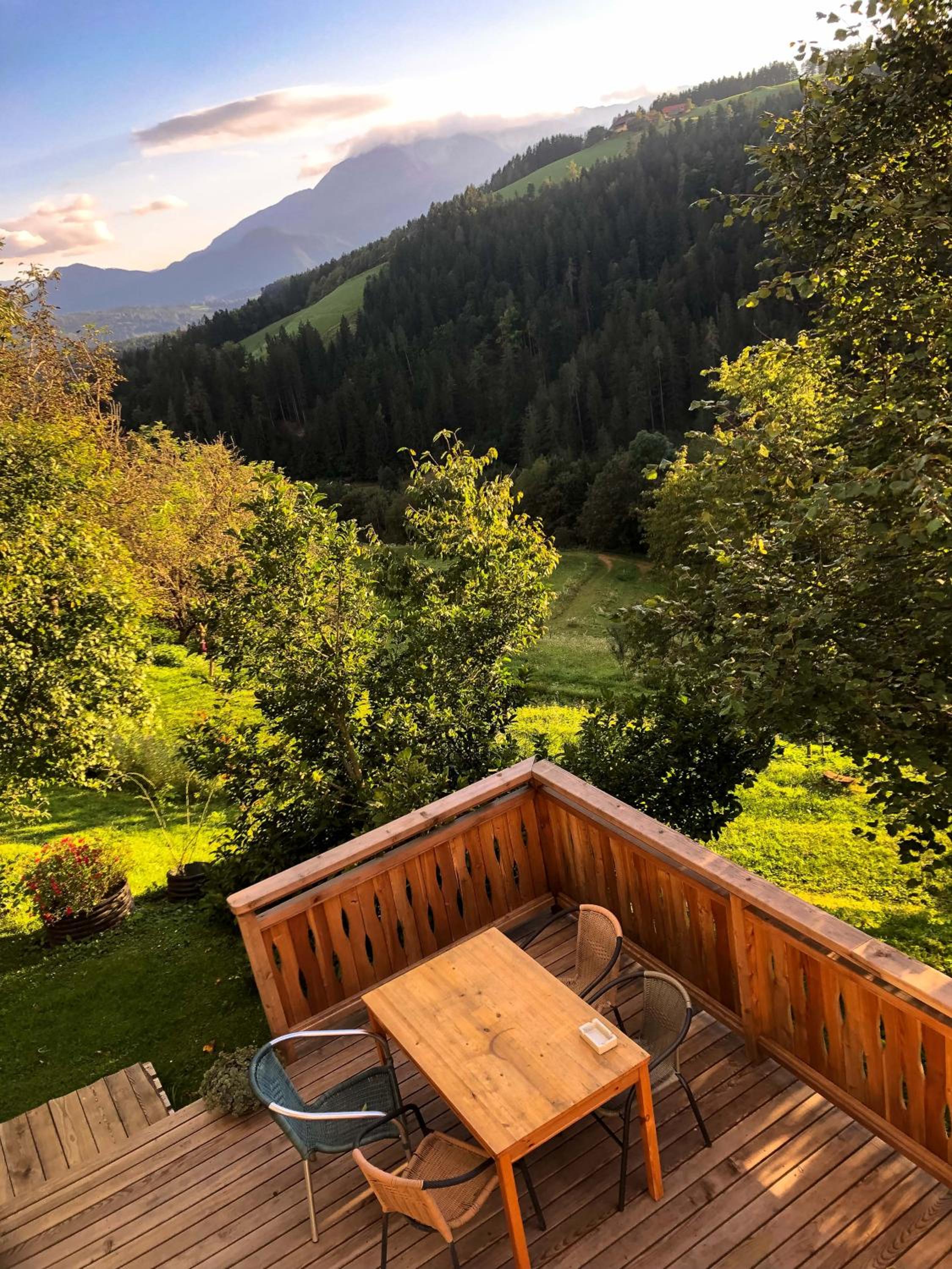 Quiet apartment with a terrace on Organic farm