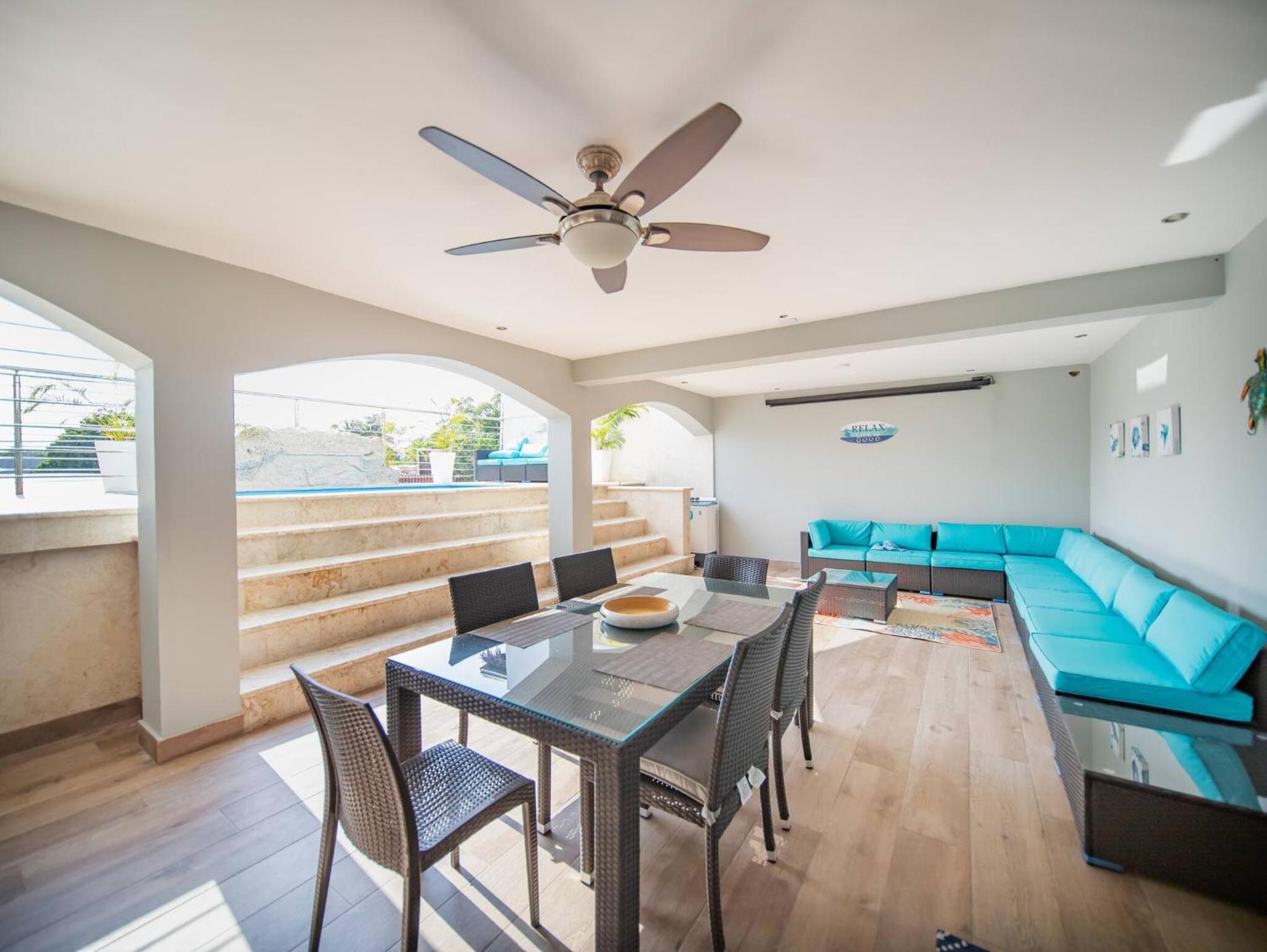 4br Penthouse With Rooftop Pool In Sosua Strip view 5