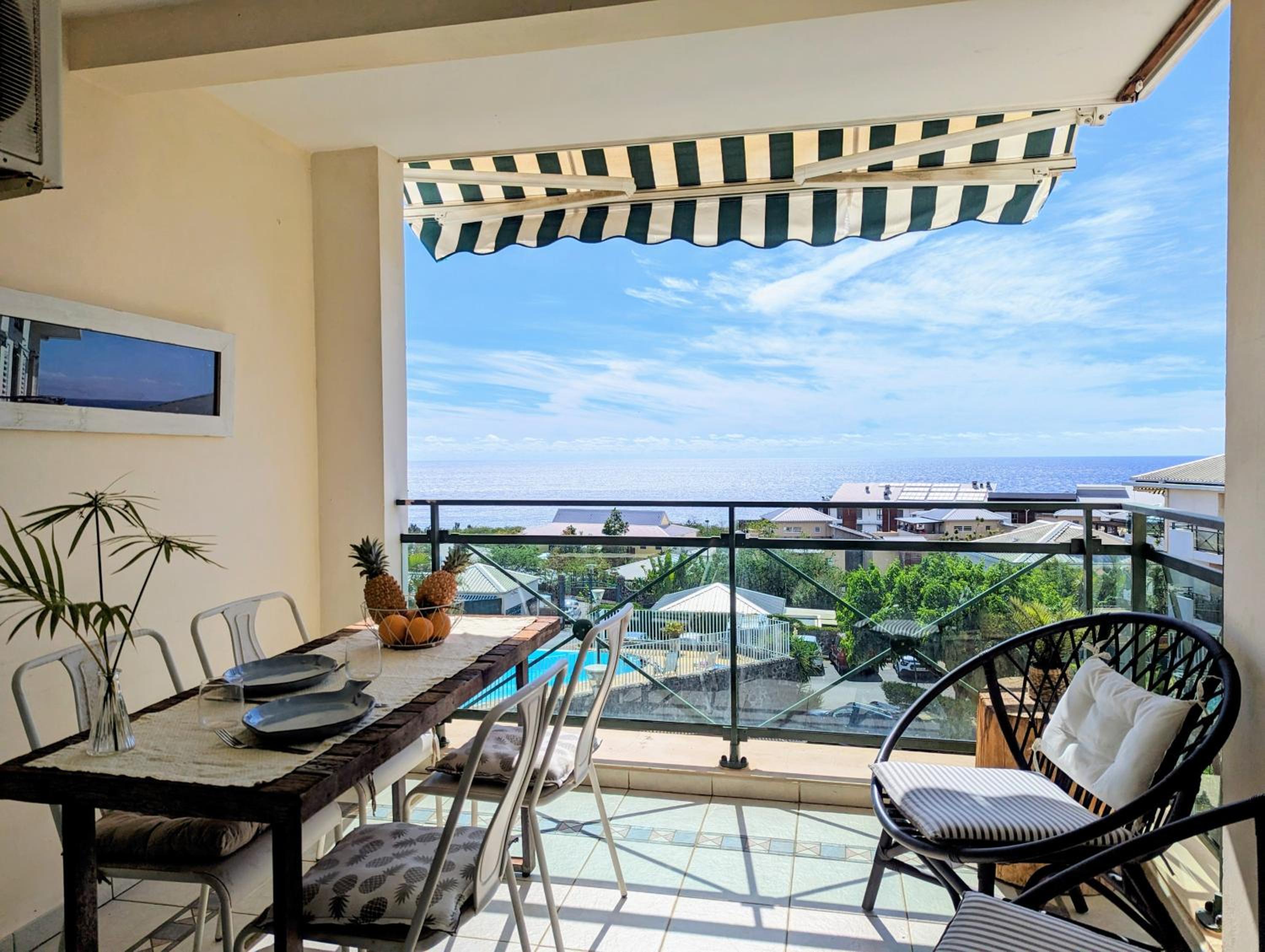 Rêve d'océan - Piscine et vue mer imprenable view 4