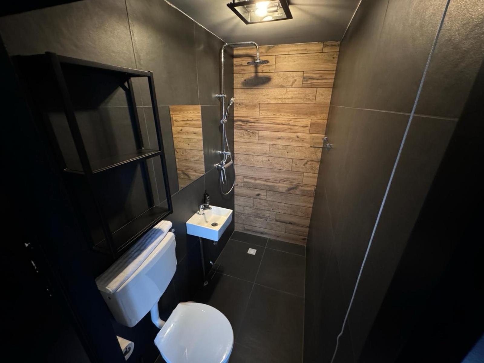 Modern guest house.