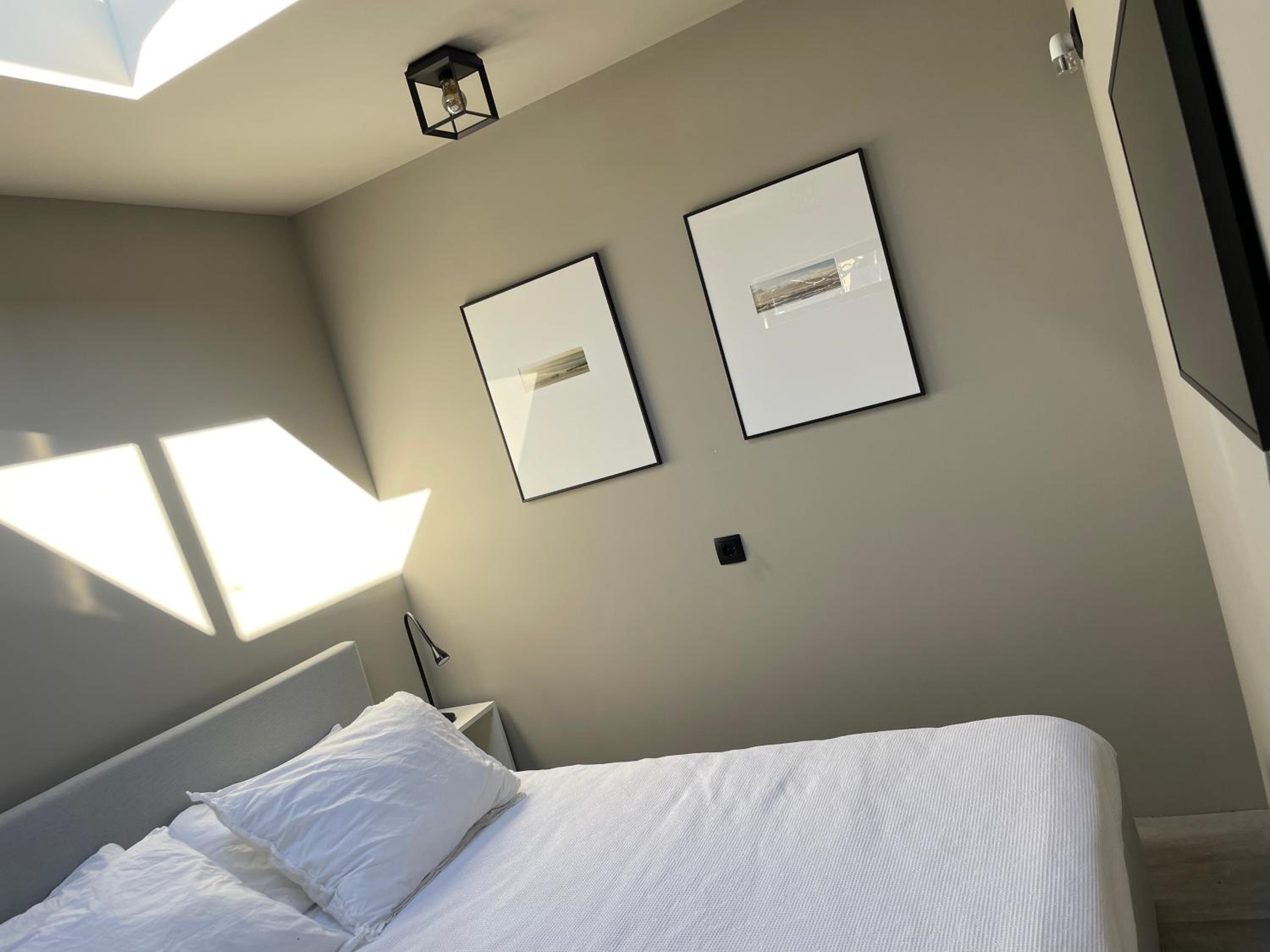 Modern guest house.