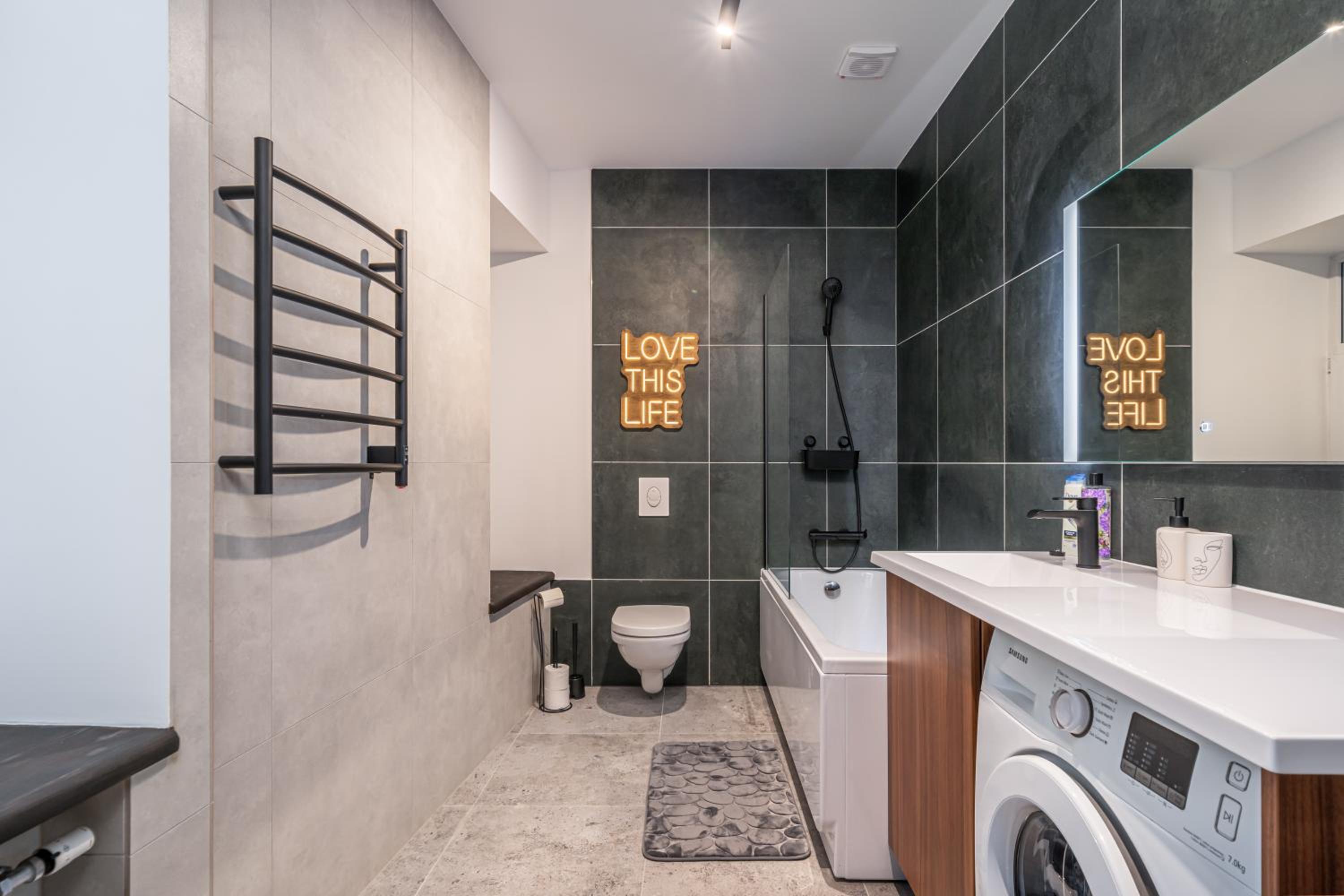 Old Town stylish studio with spacious bathroom view 5