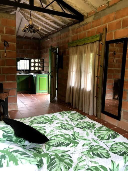 Cabaña con acceso al rio