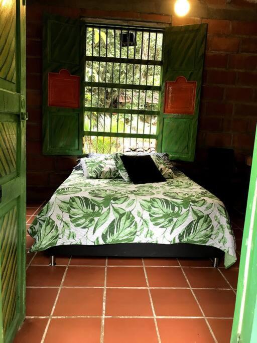 Cabaña con acceso al rio