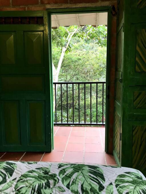 Cabaña con acceso al rio