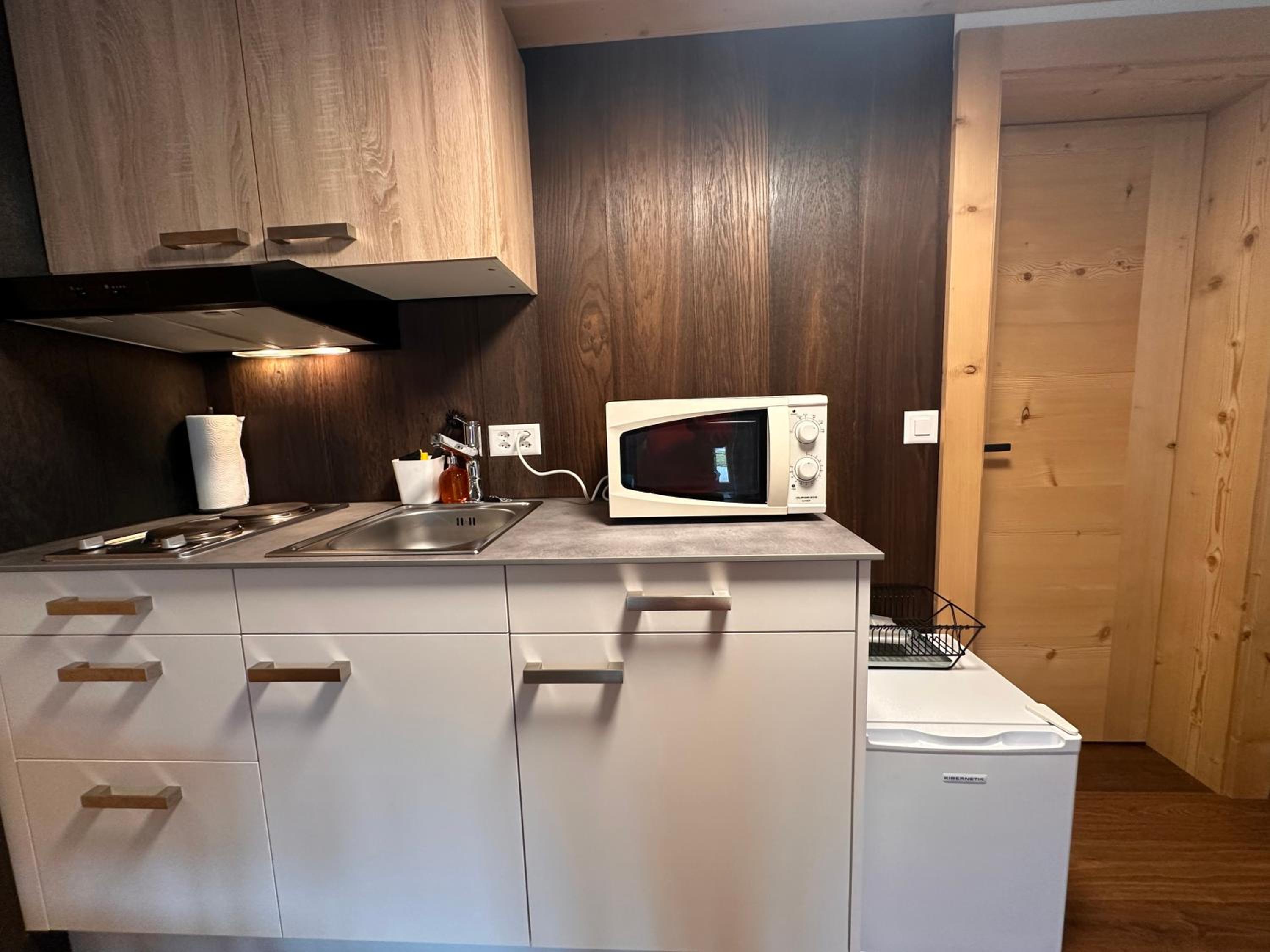 One Bedroom with mountain and garden view ground floor of Chalet Solaria
