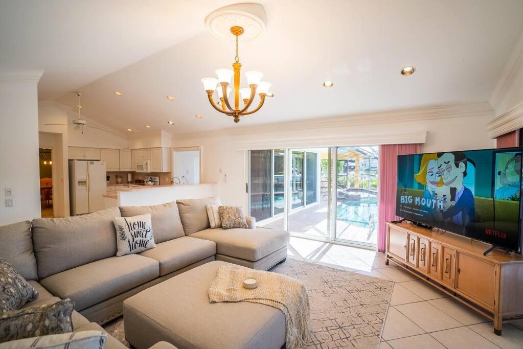 Waterfront Home With Heated Pool/Jacuzzi and only 1mile to beach view 4