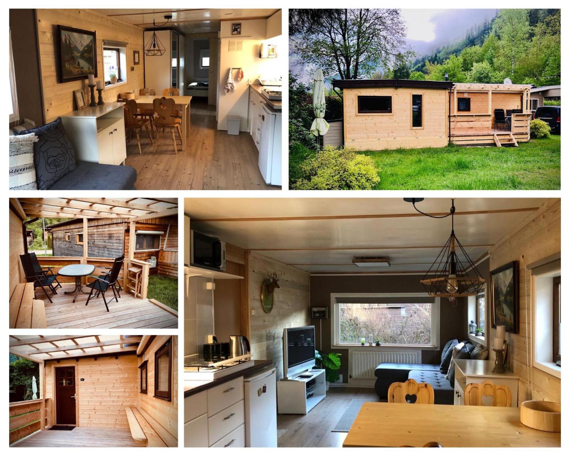 Mountainview Lodge - Chalet im Zillertal direkt am 5 Sterne Campingplatz Aufenfeld mit Hallenbad und Sauna