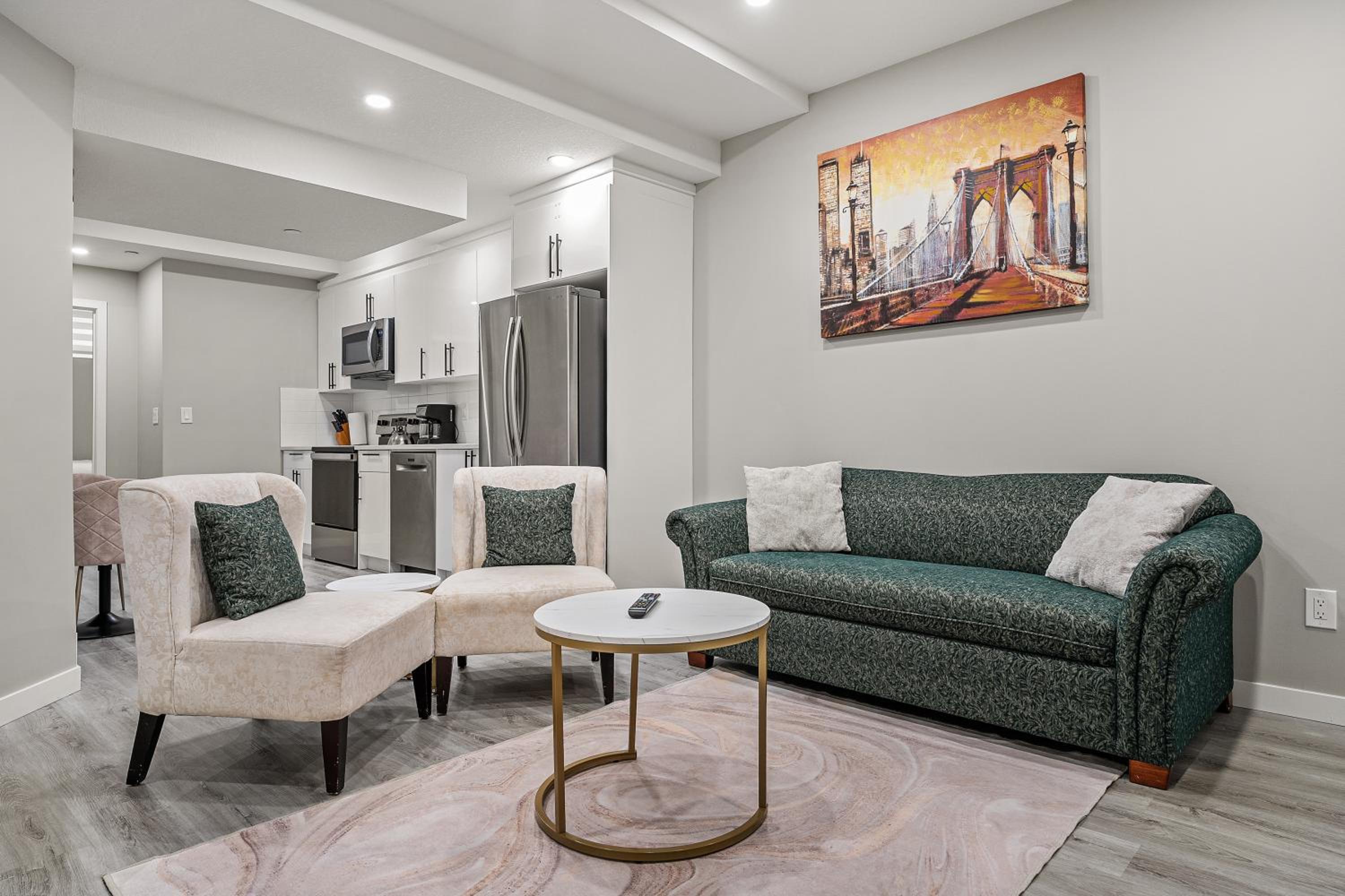2 Bedroom, 3 bed Legal Suite